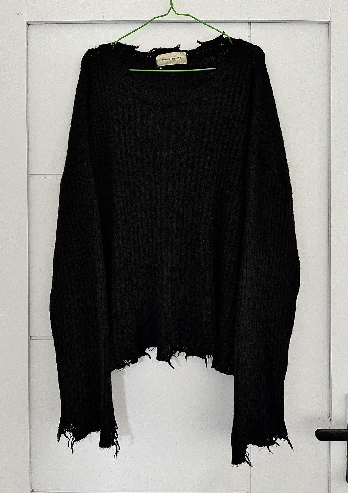 Tsumori Chisato 90s Tsumori Chisato Distressed Knitwear Yasuyuki ishii style Size US L / EU 52-54 / 3 - 9 Thumbnail
