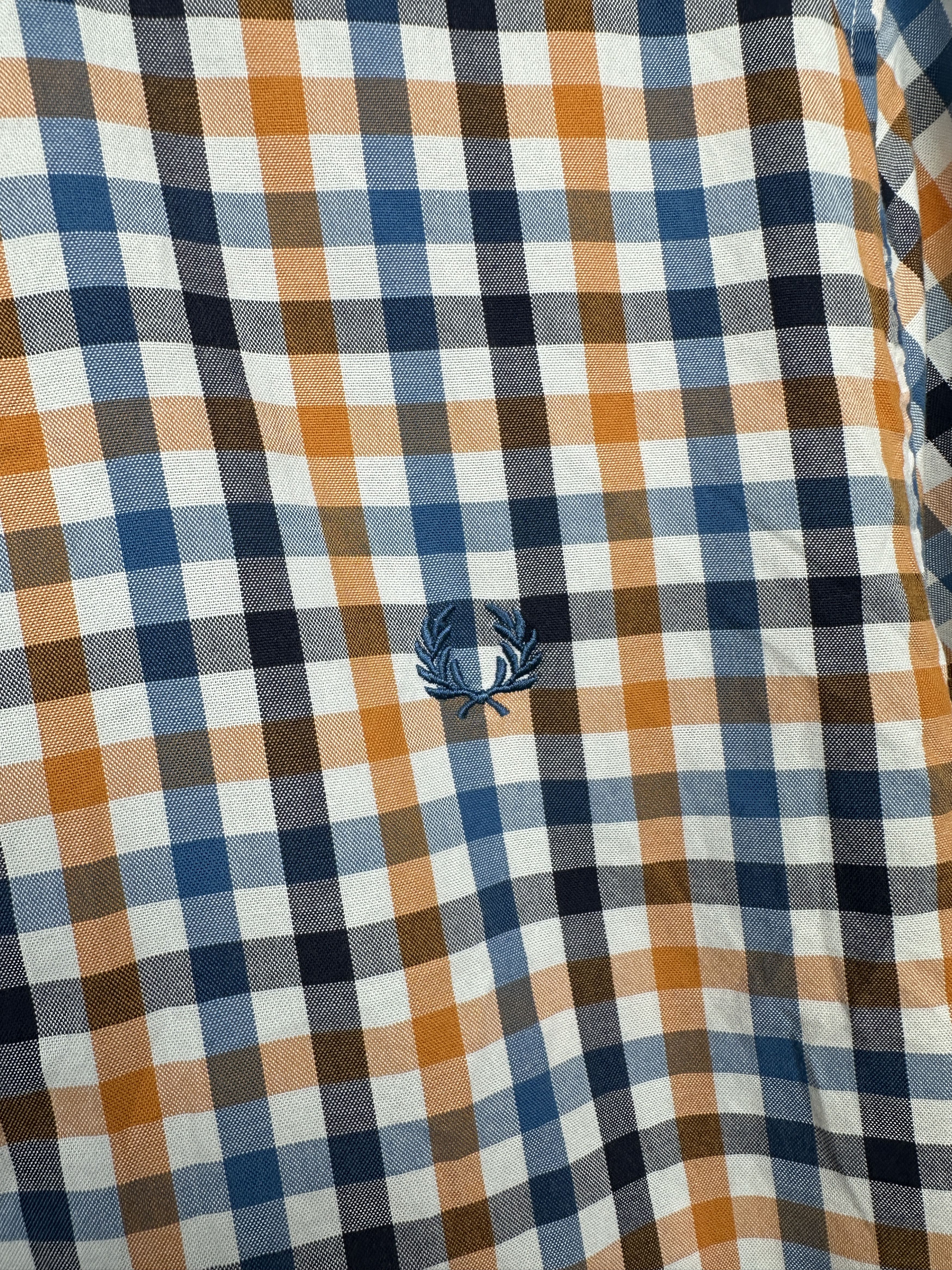 Fred Perry Fred Perry Vintage Mens Short Sleeve Shirt Size US XL / EU 56 / 4 - 3 Thumbnail