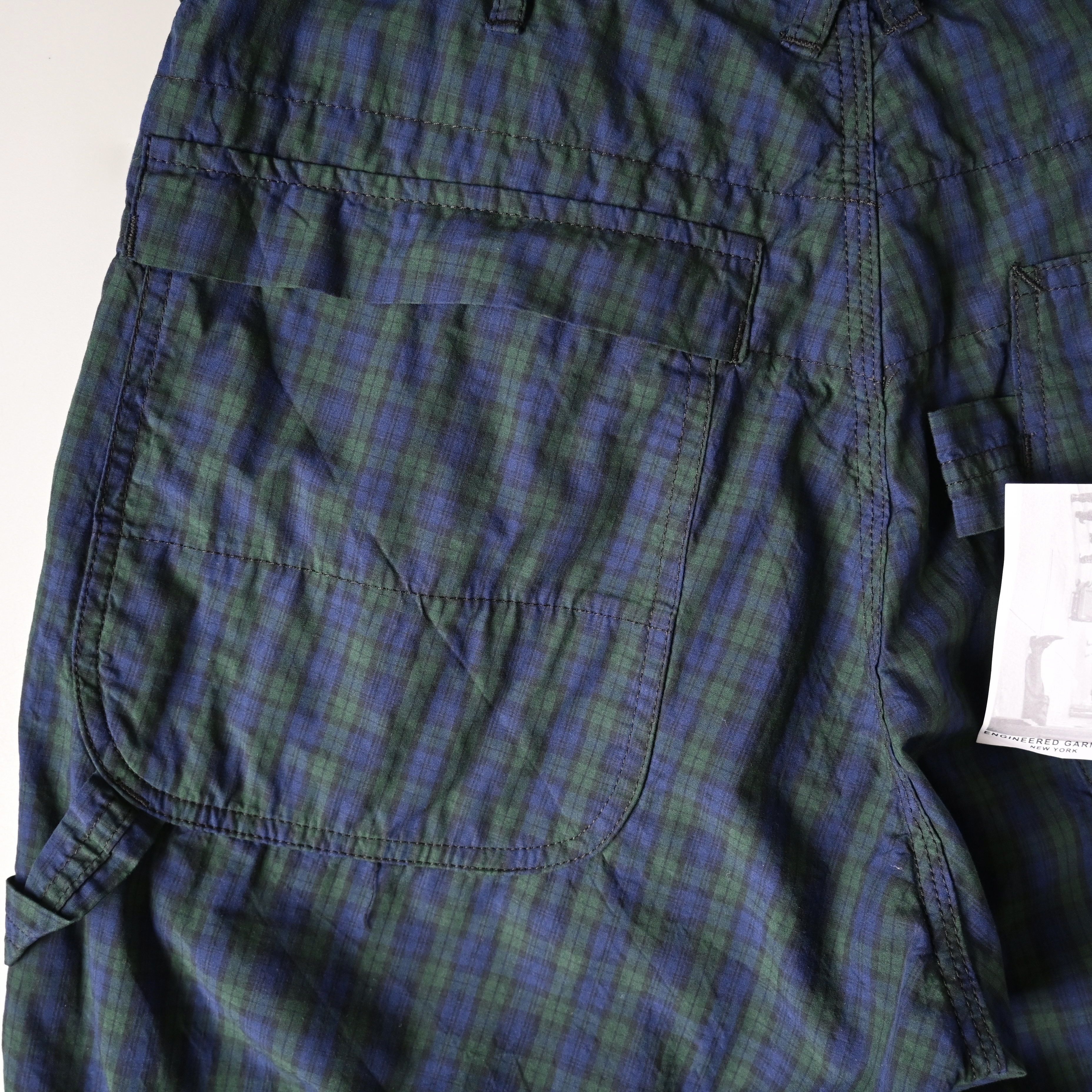 Engineered Garments UNUSED, Engineered Garments painter shorts, black watch, XS Size US 30 / EU 46 - 4 Thumbnail