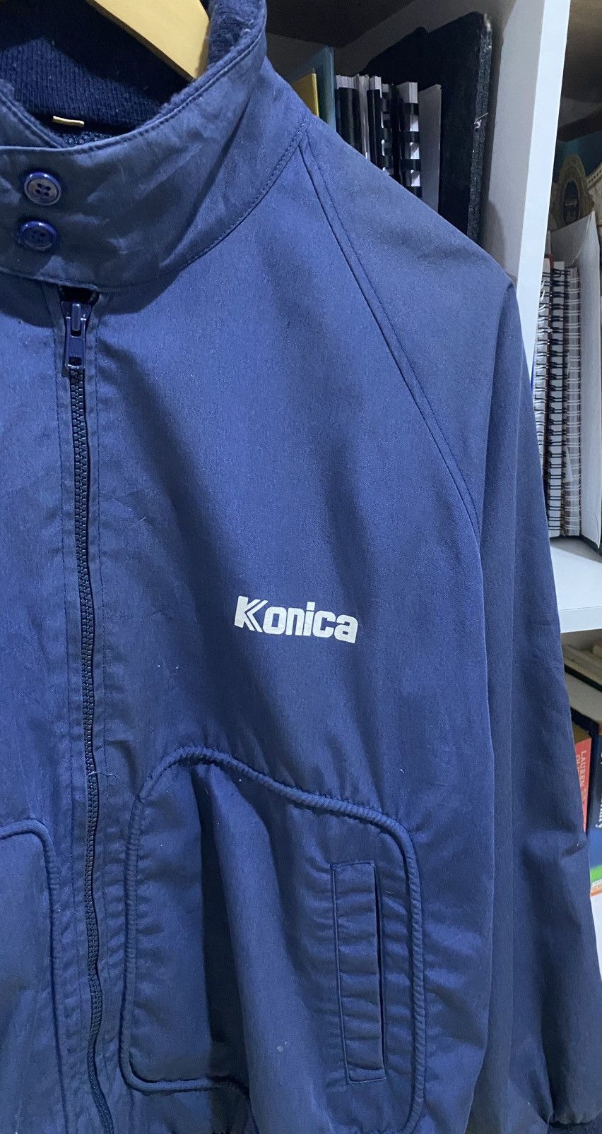 Vintage Vintage Konica Film Bomber Jacket Made Japan Size US L / EU 52-54 / 3 - 5 Thumbnail