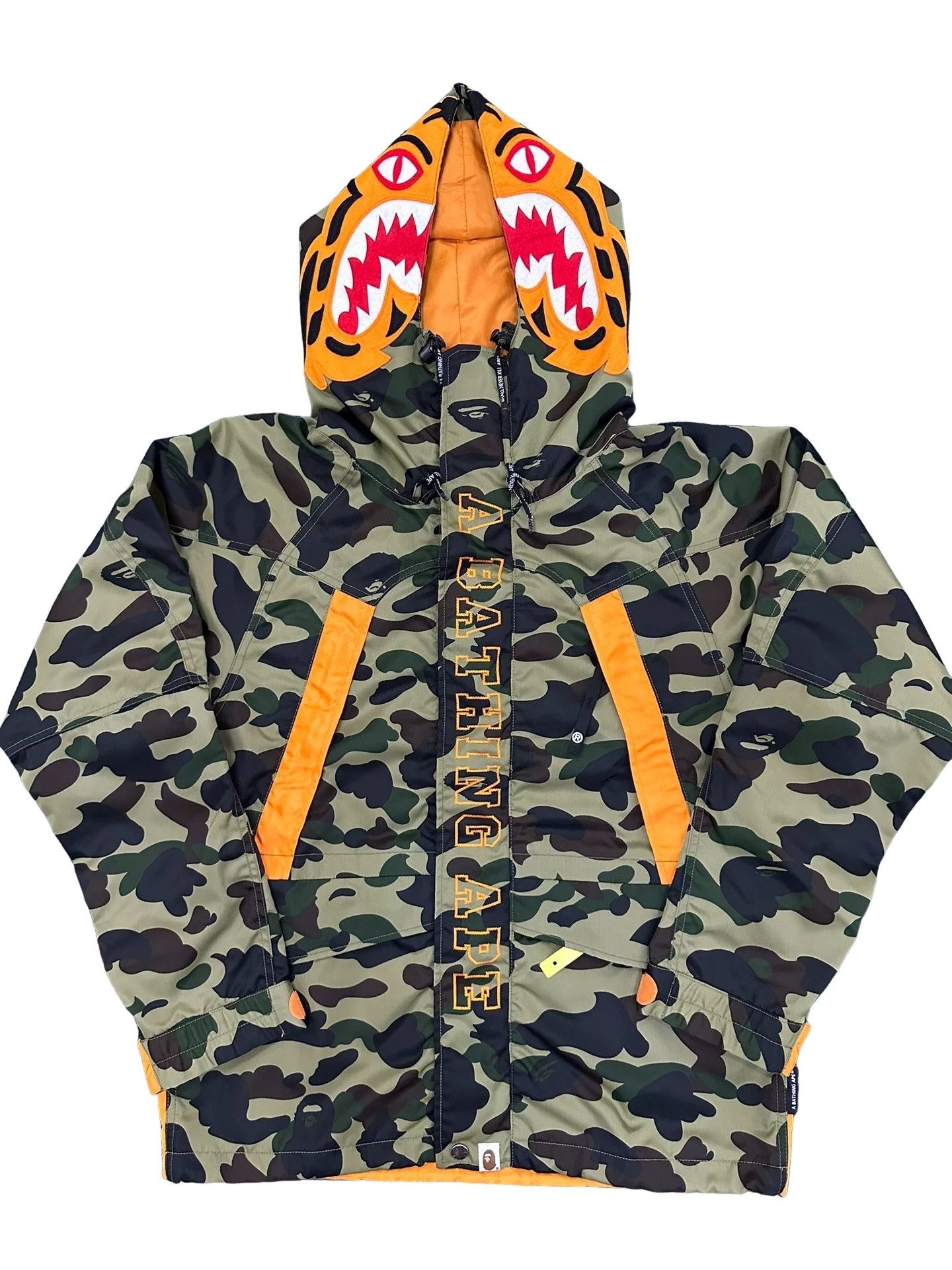 Bape Bape Tiger Camouflage Windbreaker Size M Size US M / EU 48-50 / 2 - 1 Thumbnail
