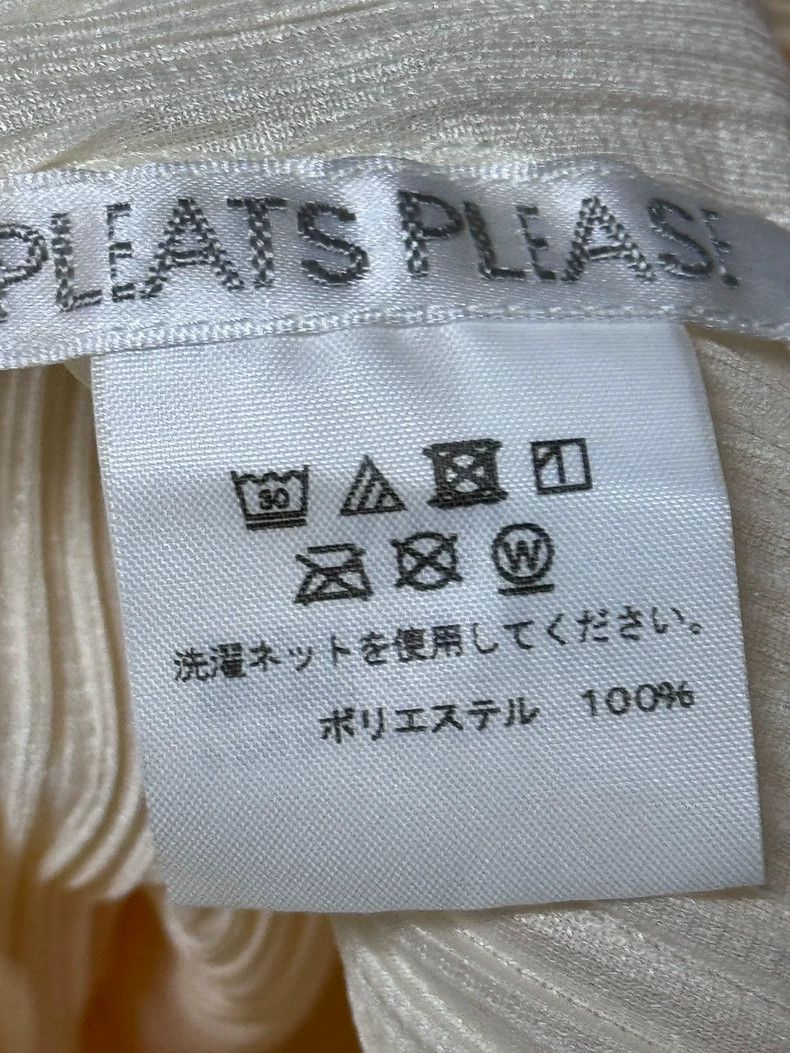 Issey Miyake Issey Miyake size:3 Beige pleated sleeveless dress Size S / US 4 / IT 40 - 3 Thumbnail