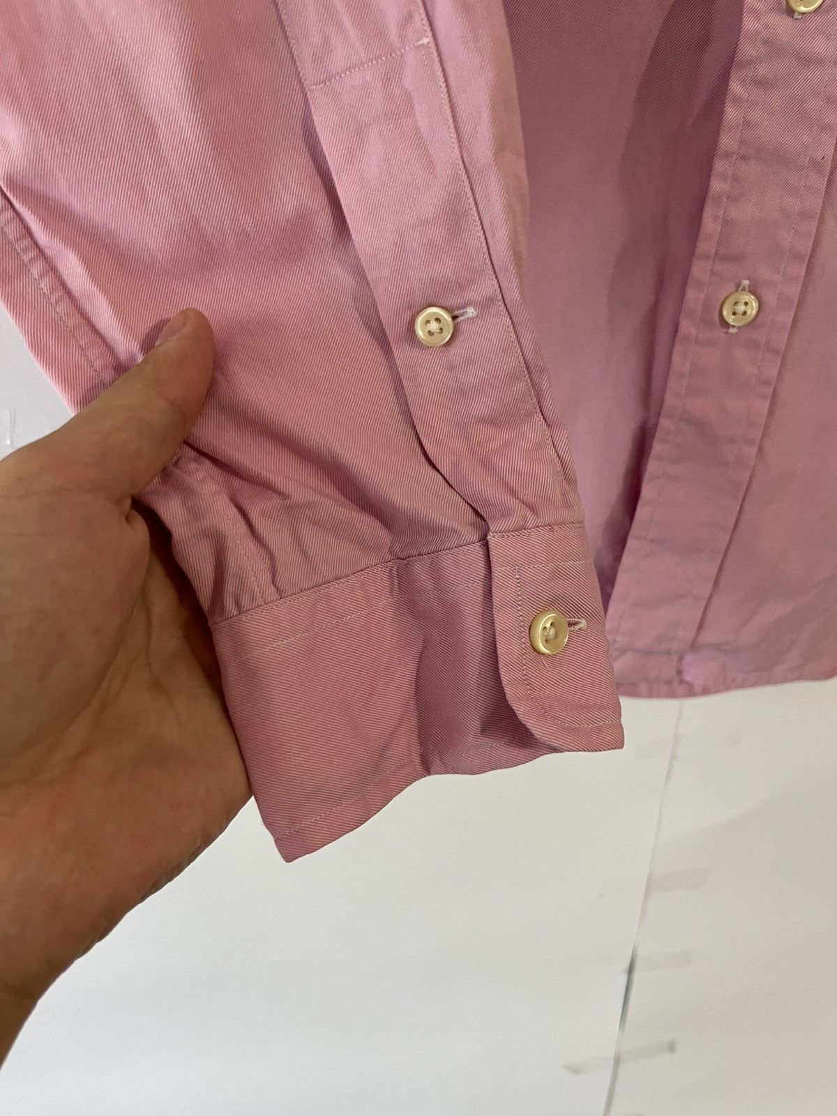 Ralph Lauren Ralph Lauren Classic Lux Cotton Long Sleeve Shirt Button Up Size US S / EU 44-46 / 1 - 5 Thumbnail