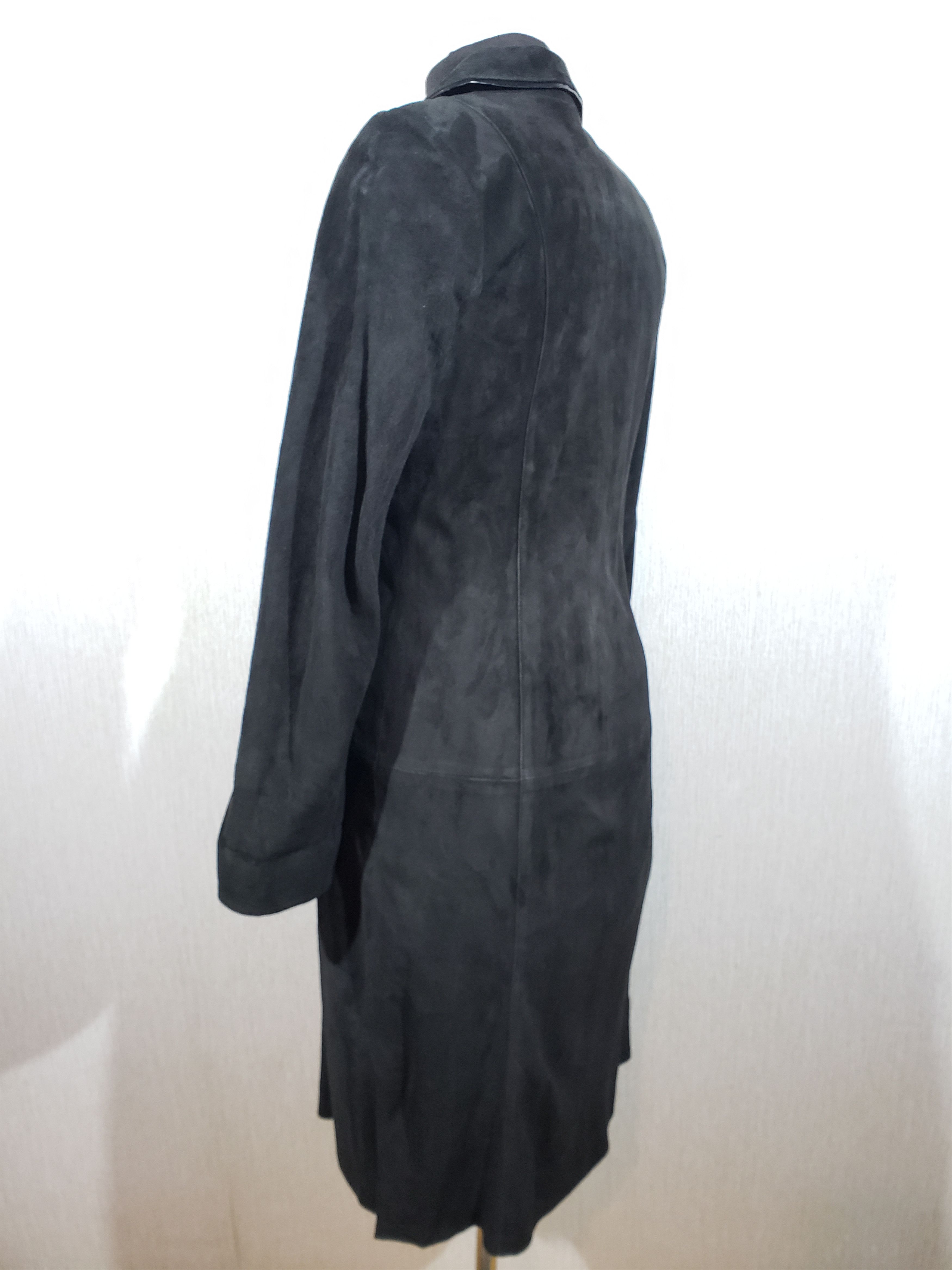 Other Black women's suede jacket. Size M / US 6-8 / IT 42-44 - 7 Thumbnail