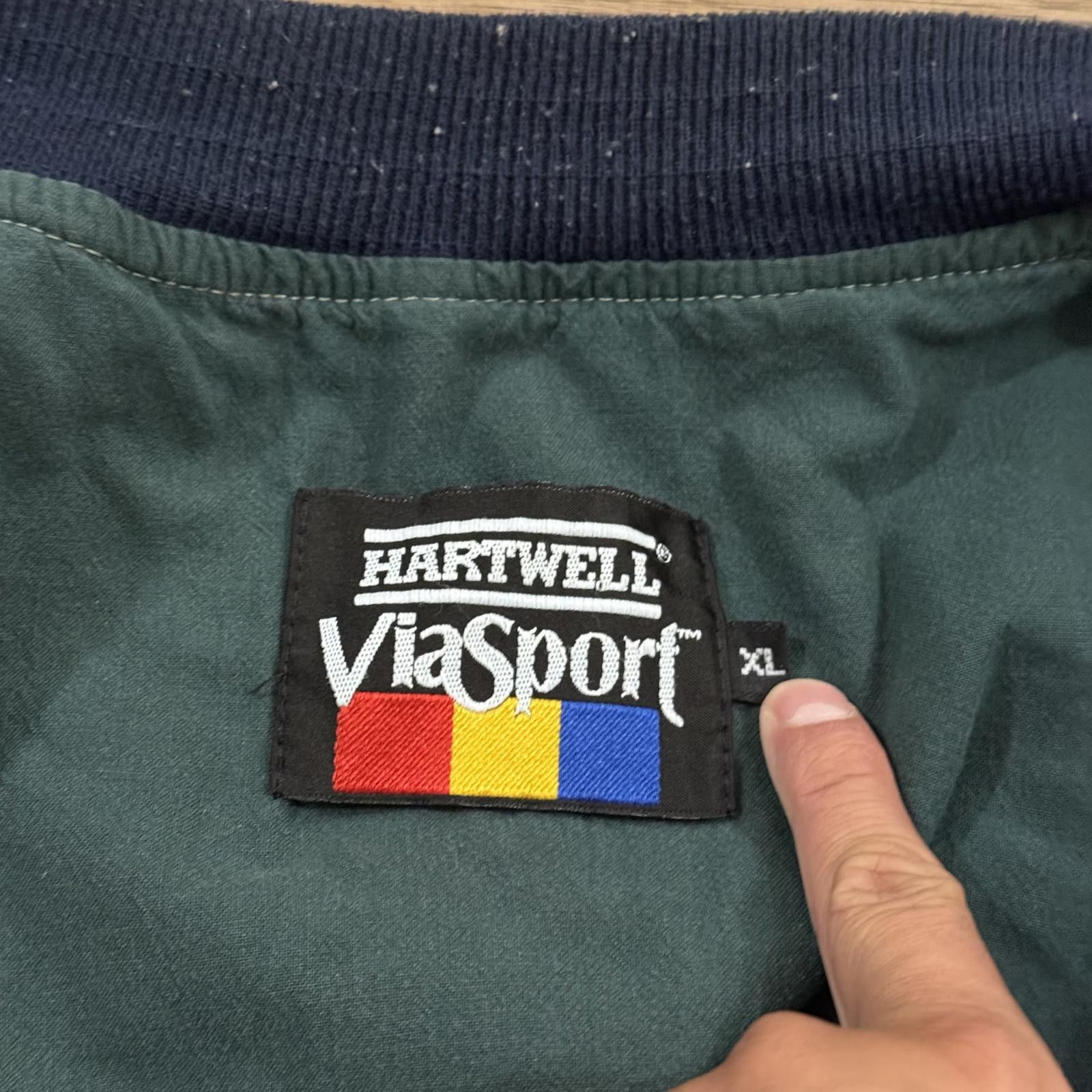 Other Vintage Ben & Jerry’s Denim Varsity Bomber Jacket 90s Size US XL / EU 56 / 4 - 4 Thumbnail