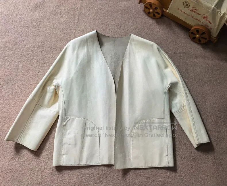 Loro Piana Loro Piana Double-Sided Lambskin Jacket Size L / US 10 / IT 46 - 5 Thumbnail