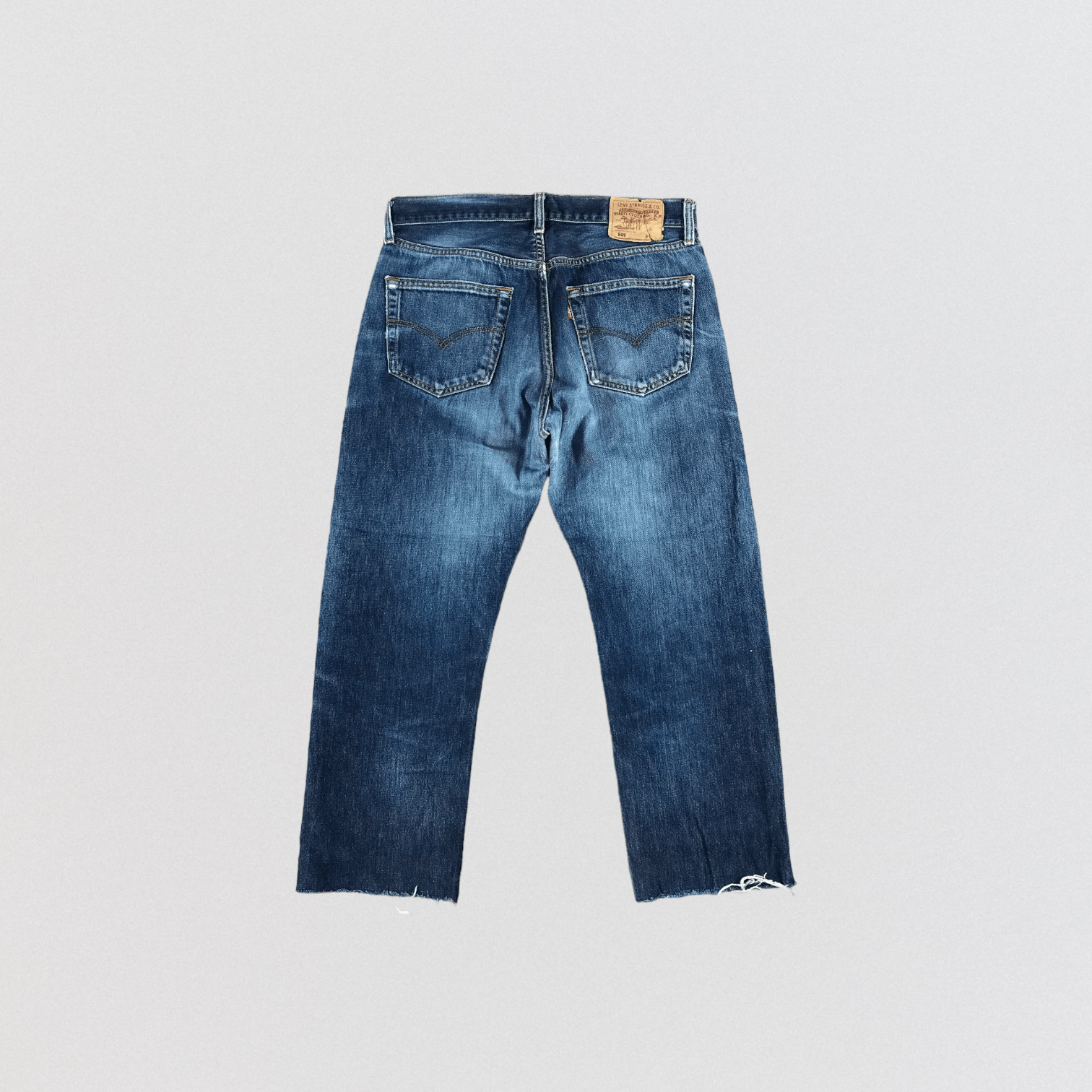 Levi's × Vintage Vintage 90s Blue Wash Levis 501 Jeans-JM2594 Size US 33 - 2 Thumbnail