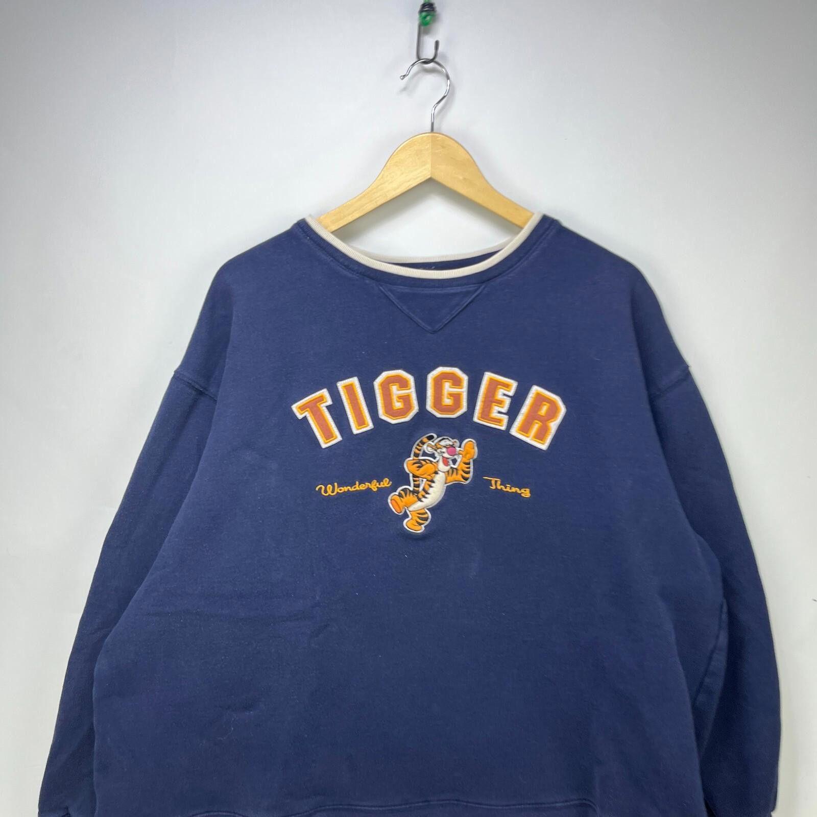 Disney Vintage 90s Tigger Winnie The Pooh Disney Sweatshirt 2XL Size US XXL / EU 58 / 5 - 2 Thumbnail