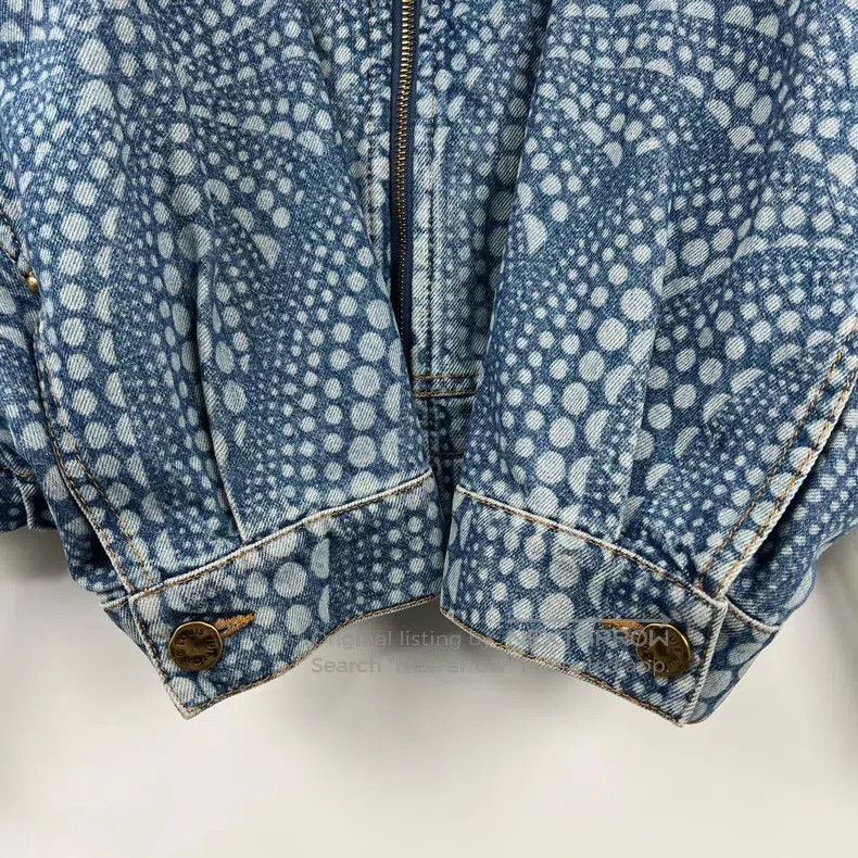 Louis Vuitton Louis Vuitton Kusama pumpkin-printed denim jacket Size US M / EU 48-50 / 2 - 6 Thumbnail