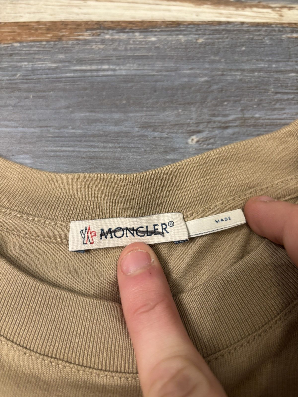 Moncler Moncler Champs Patch T Shirt Size US XL / EU 56 / 4 - 7 Thumbnail