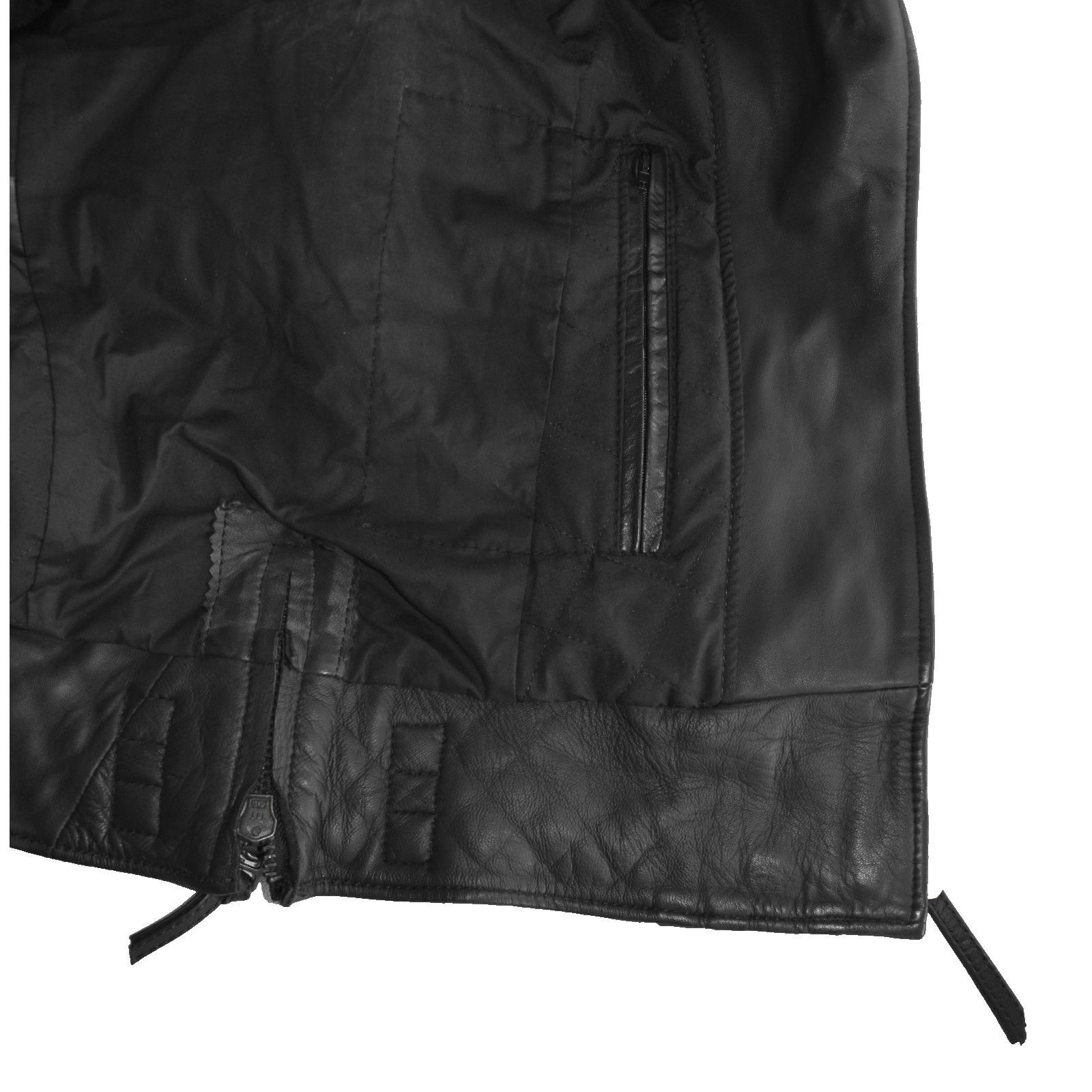 Boda Skins BODA SKINS Kay Michaels Sheep Leather Biker Jacket Size 2 Size XS / US 0-2 / IT 36-38 - 9 Thumbnail