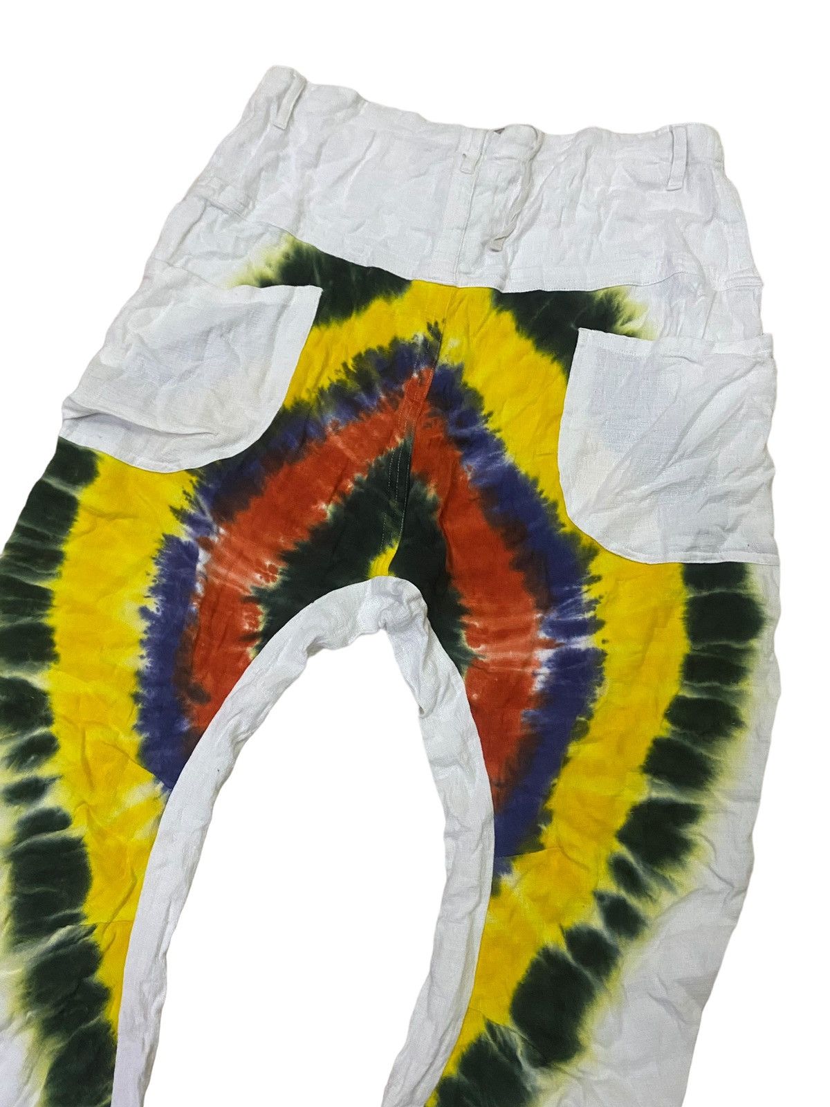 Japanese Brand 💥Japanese Amina Tie Dye Harem Pant Size US 34 / EU 50 - 3 Thumbnail