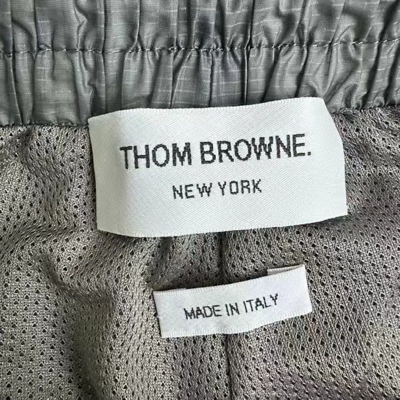 Other Thom Browne size0 Gray straight nylon sweatpants Size US 26 / EU 42 - 3 Thumbnail