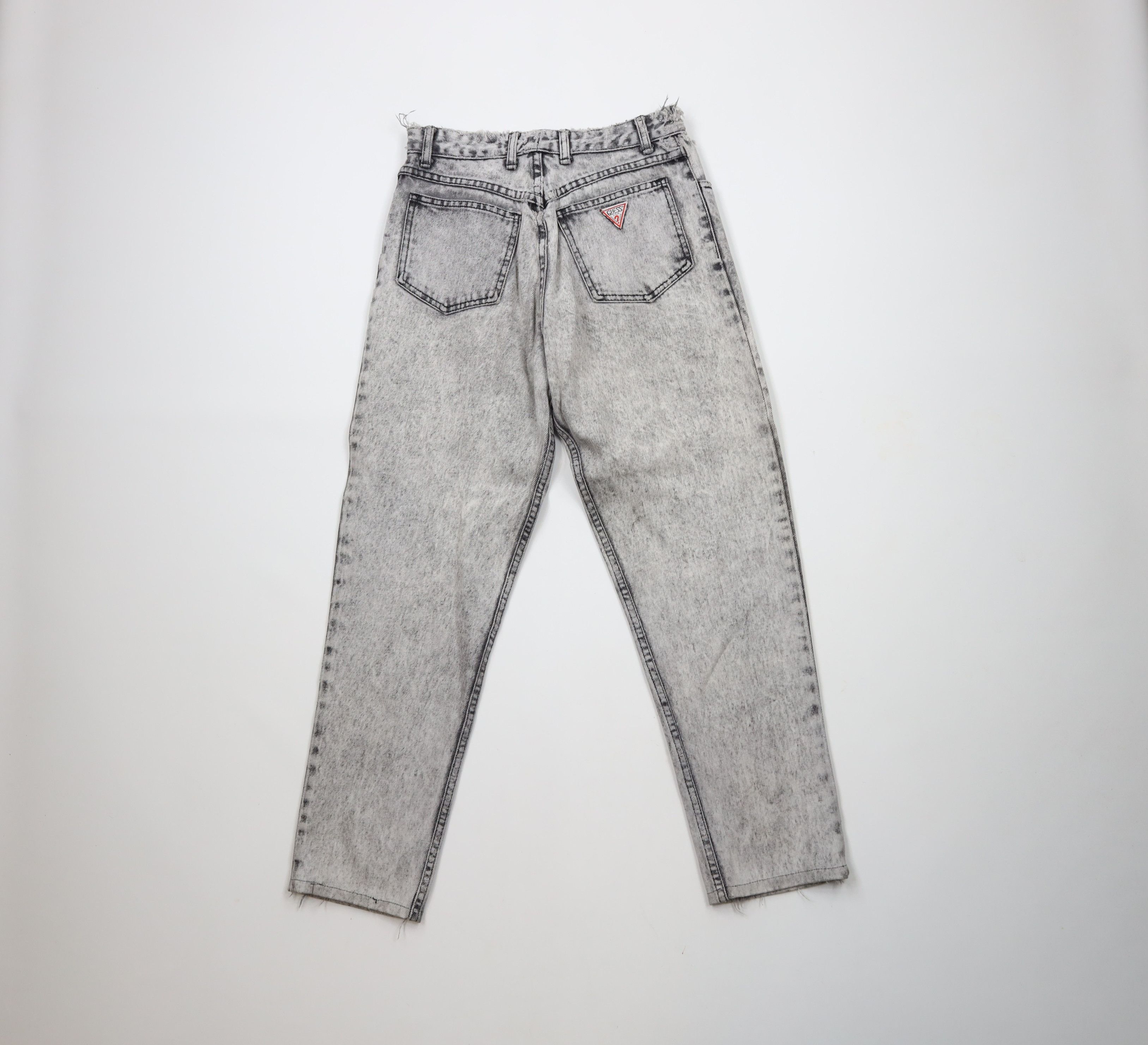 Guess × Vintage Vintage 80s Georges Marciano Guess Wash Tapered Leg Jeans Size 31" - 11 Thumbnail
