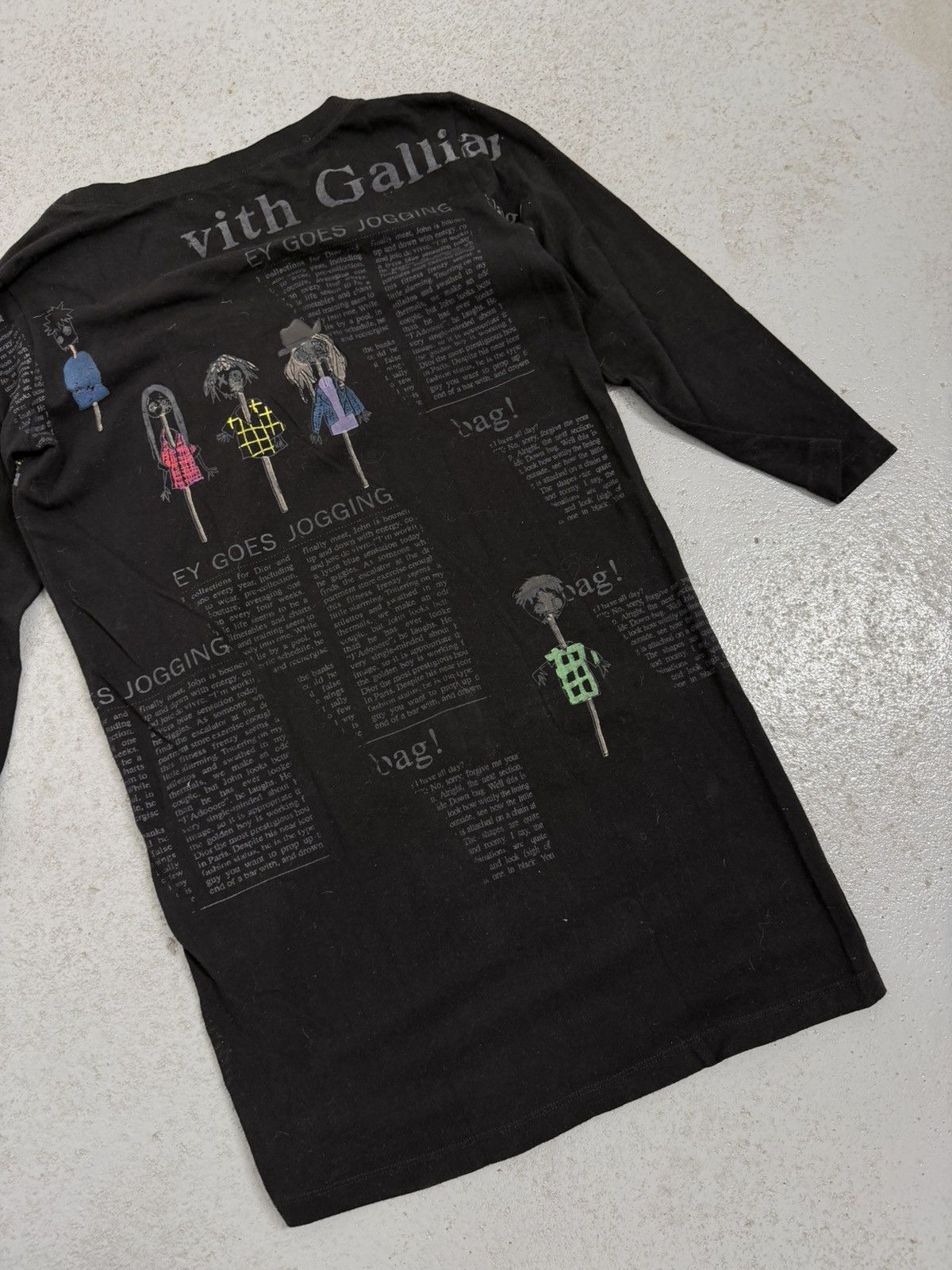 John Galliano Vintage 00s John Galliano Your Pretty Face is Going To Sell Size S / US 4 / IT 40 - 13 Thumbnail