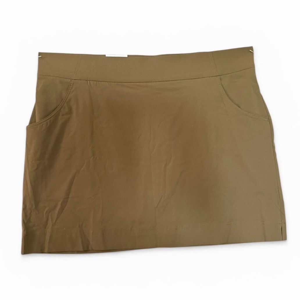 Columbia Columbia Anytime Casual Skort Womens 1X Hunter Green NWT Size 42" / US 20 - 2 Thumbnail