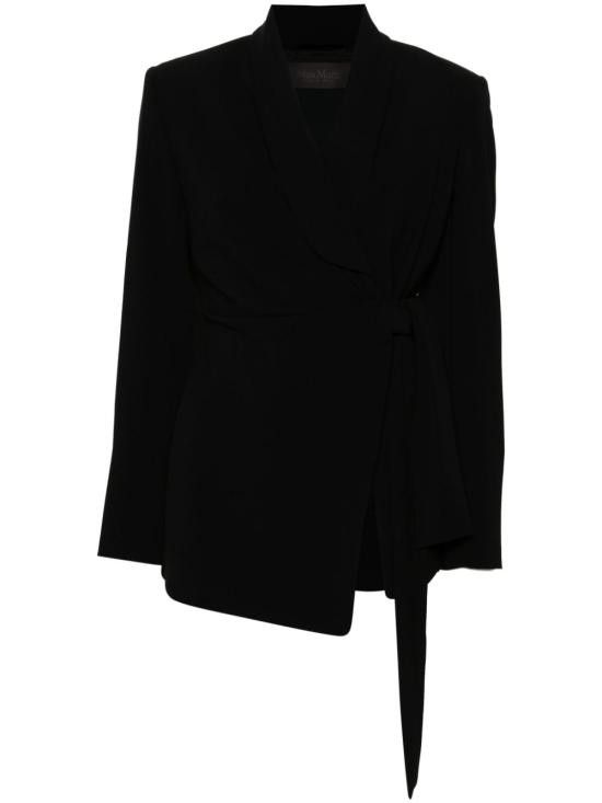 Max Mara MAX MARA Women Jackets 21046074600 003 Black Size S / US 4 / IT 40 - 1 Thumbnail