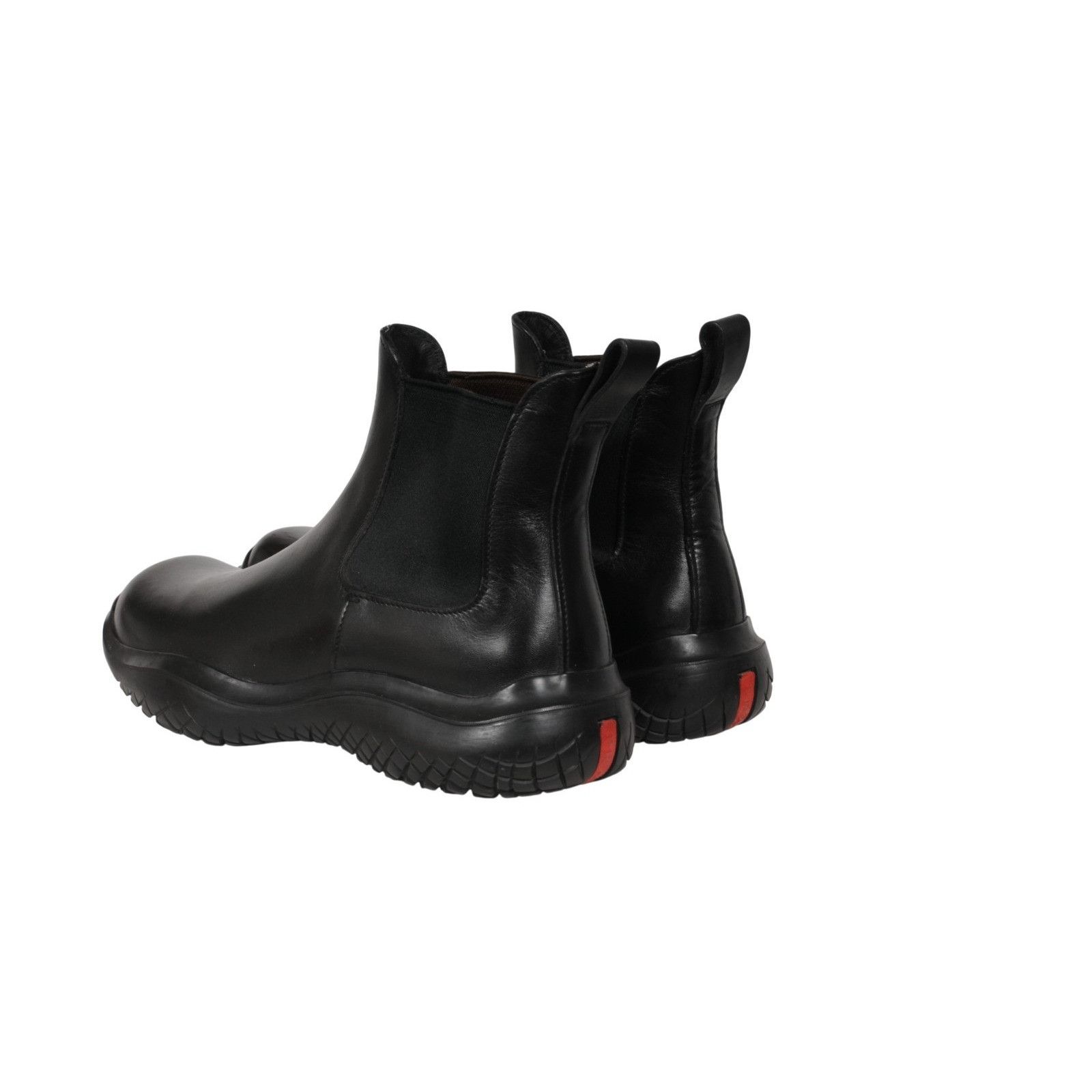 Prada AW99 Vintage Chelsea Boot Black Leather - 02616 Size US 7 / EU 40 - 5 Thumbnail