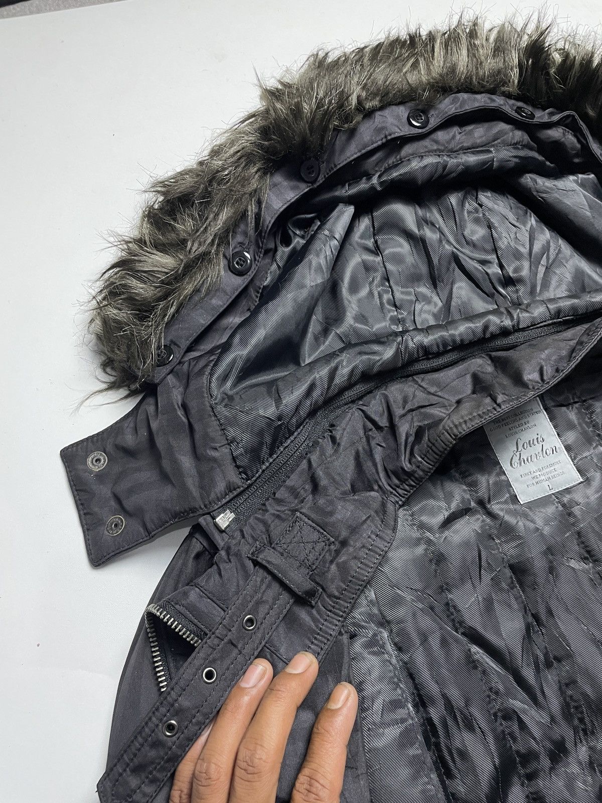 14th Addiction 2000’s Louis Chavlon - Vkei Style Puffer Fur Jacket Size US L / EU 52-54 / 3 - 13 Thumbnail