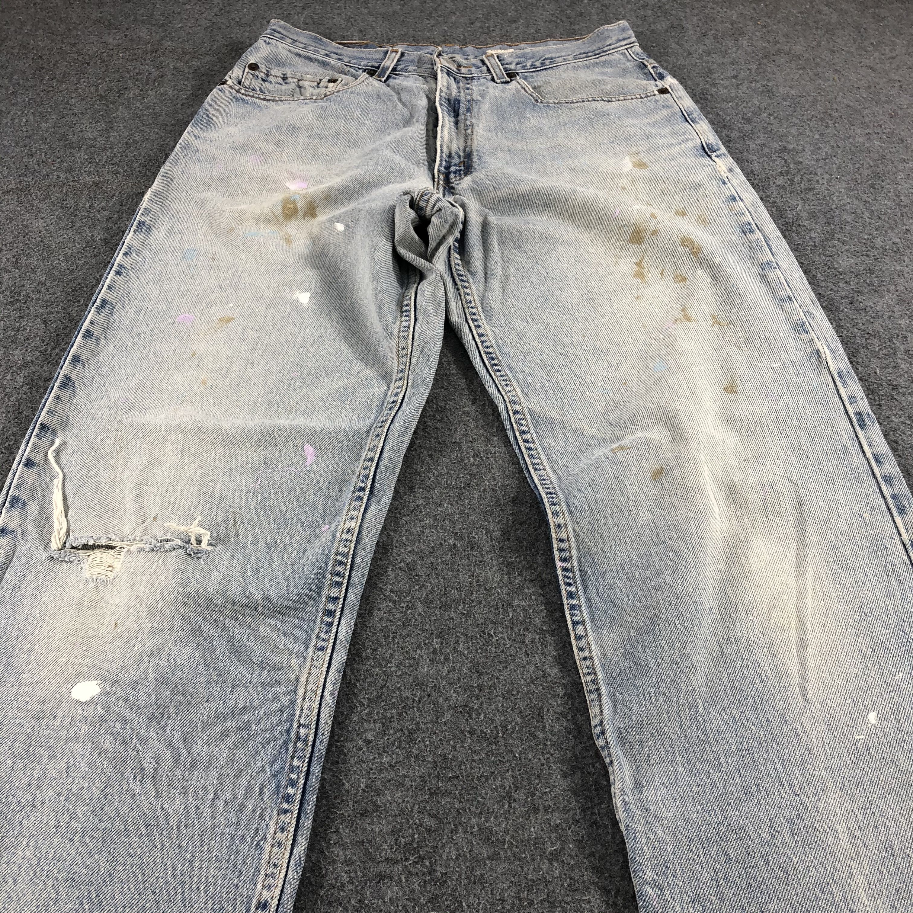 Levi's 90s Vintage Light Wash Levis 359 Jeans- J1347 Size US 30 / EU 46 - 3 Thumbnail