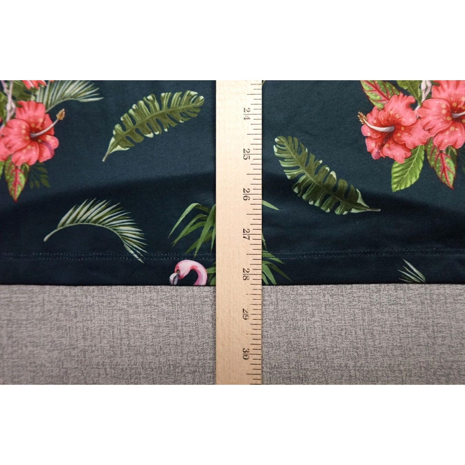 Vintage Yatta Golf Polo Shirt Mens Medium Green Flamingo Floral Print Performance AOP Size US M / EU 48-50 / 2 - 7 Thumbnail