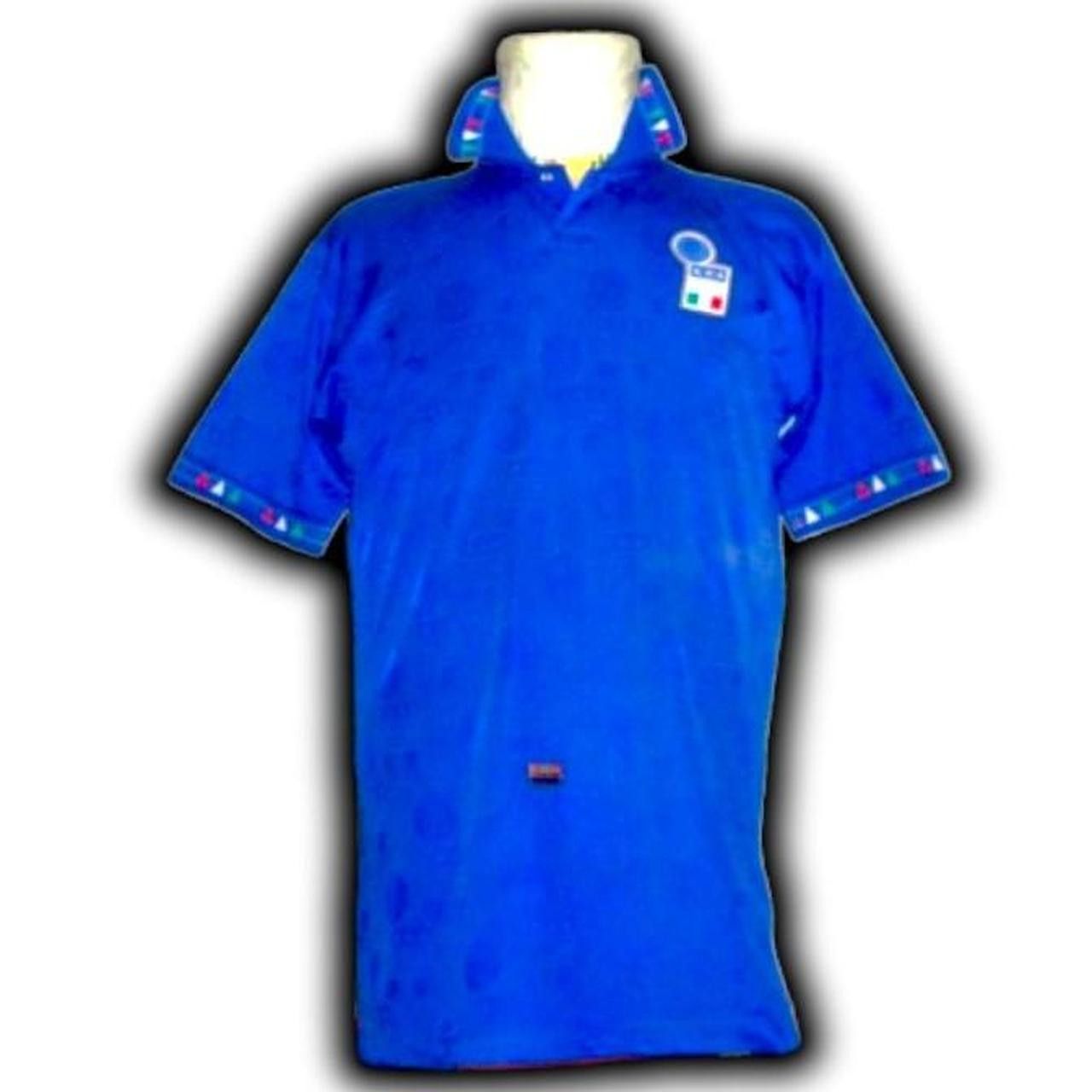 Diadora Italy Italia 1992 1993 1994 Home Shirt Jersey Size US L / EU 52-54 / 3 - 2 Thumbnail