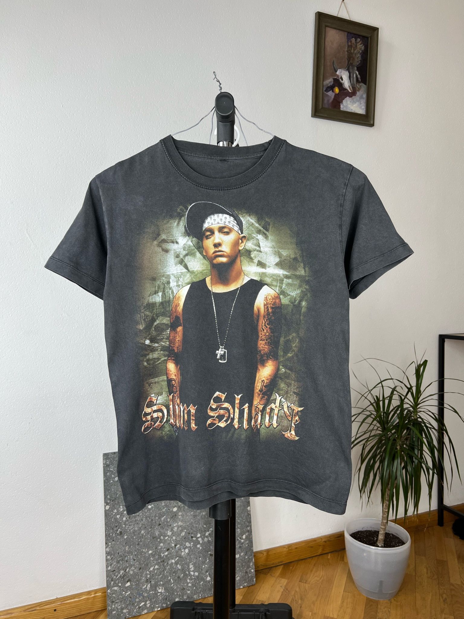 Vintage 00s Vintage Eminem Slim Shady Rap 2001 T-Shirt | Grailed