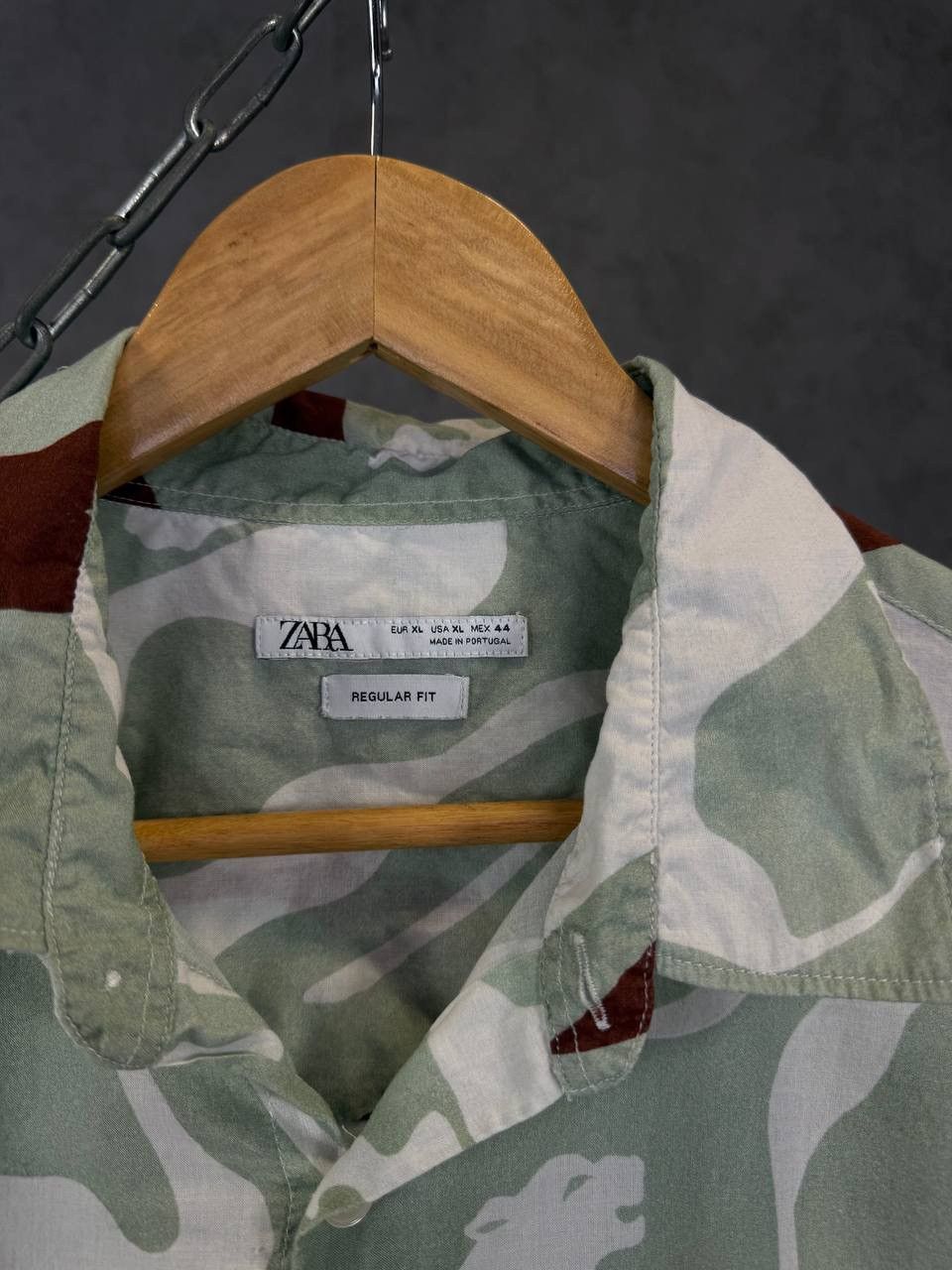 Zara Zara Man art crazy hawaiian shirt Size US L / EU 52-54 / 3 - 3 Thumbnail