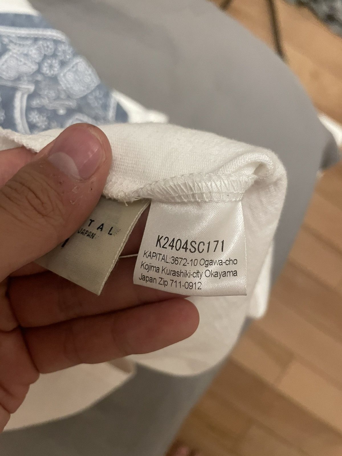 Kapital Kapital Bandana T-Shirt Size US S / EU 44-46 / 1 - 8 Thumbnail