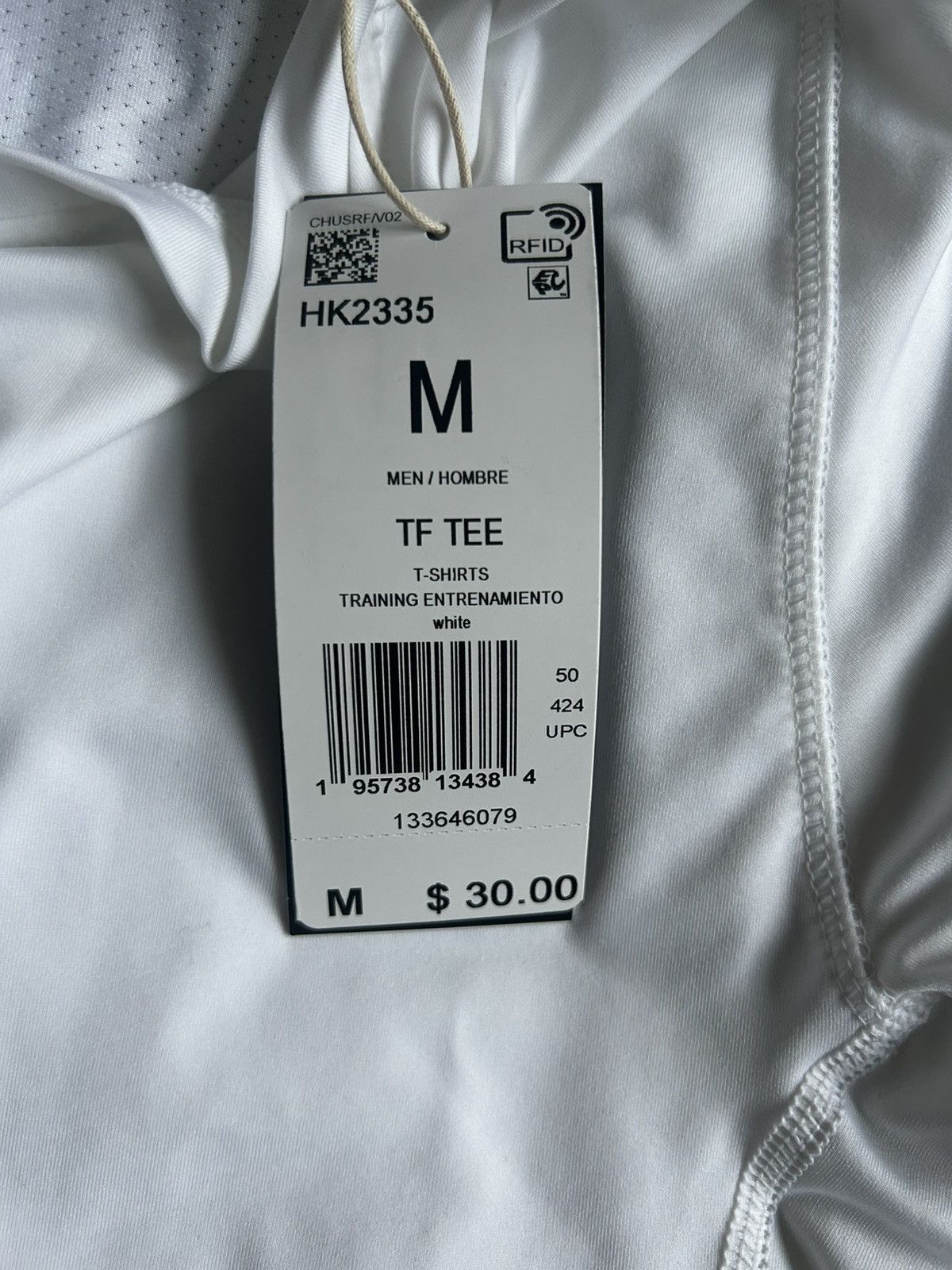 Adidas Adidas Techfit Training Tee Size Medium White BNWT Size US M / EU 48-50 / 2 - 5 Thumbnail