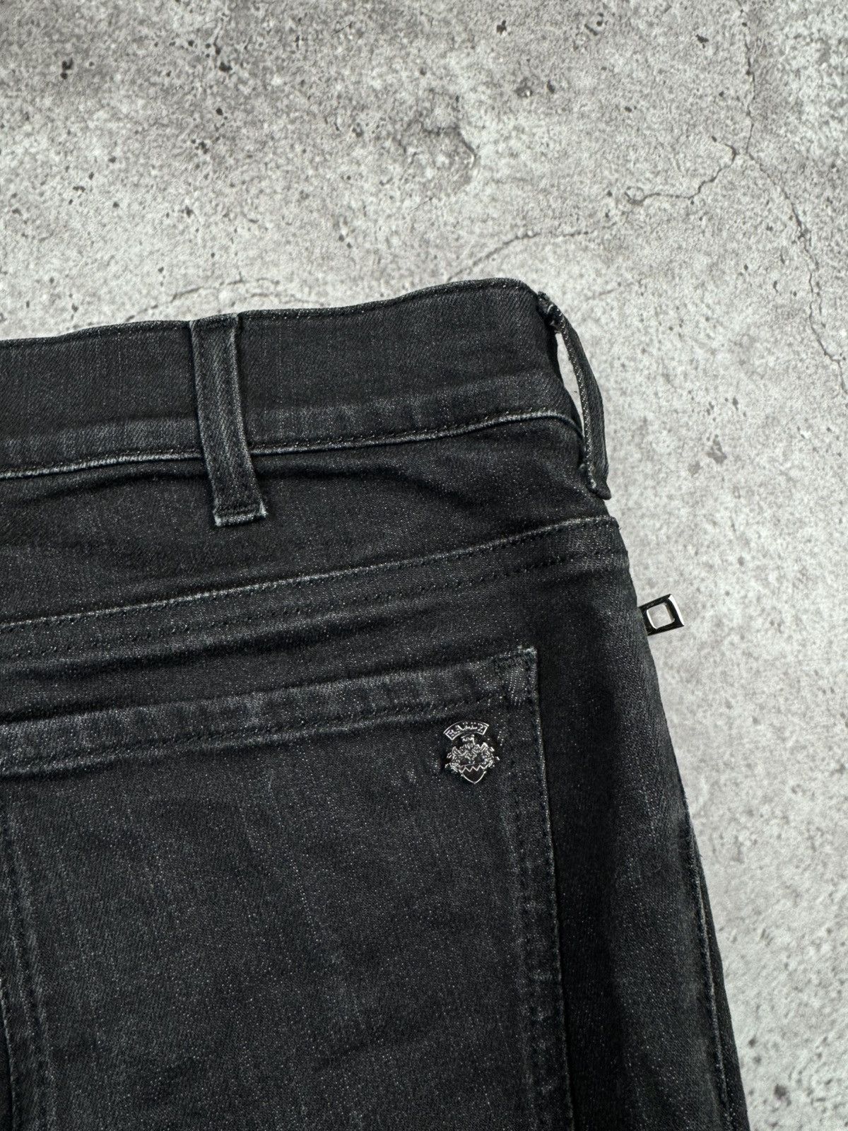 Bally Vintage Bally Y2K Opium Black Zip jeans Luxury Very Rare Size 30" / US 8 / IT 44 - 11 Thumbnail