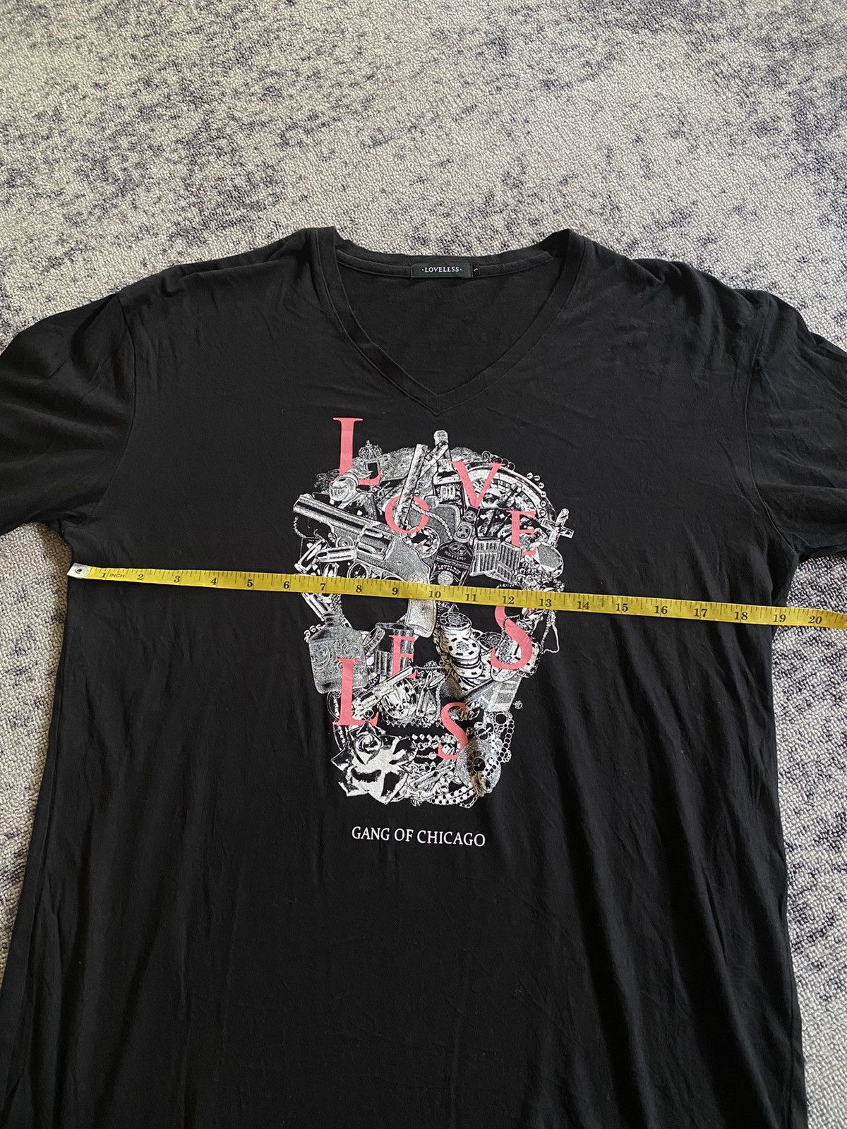 Hysteric Glamour × If Six Was Nine × Japanese Brand Y2k Loveless skull double layer ifsixwasnine longsleeve Size US M / EU 48-50 / 2 - 9 Thumbnail