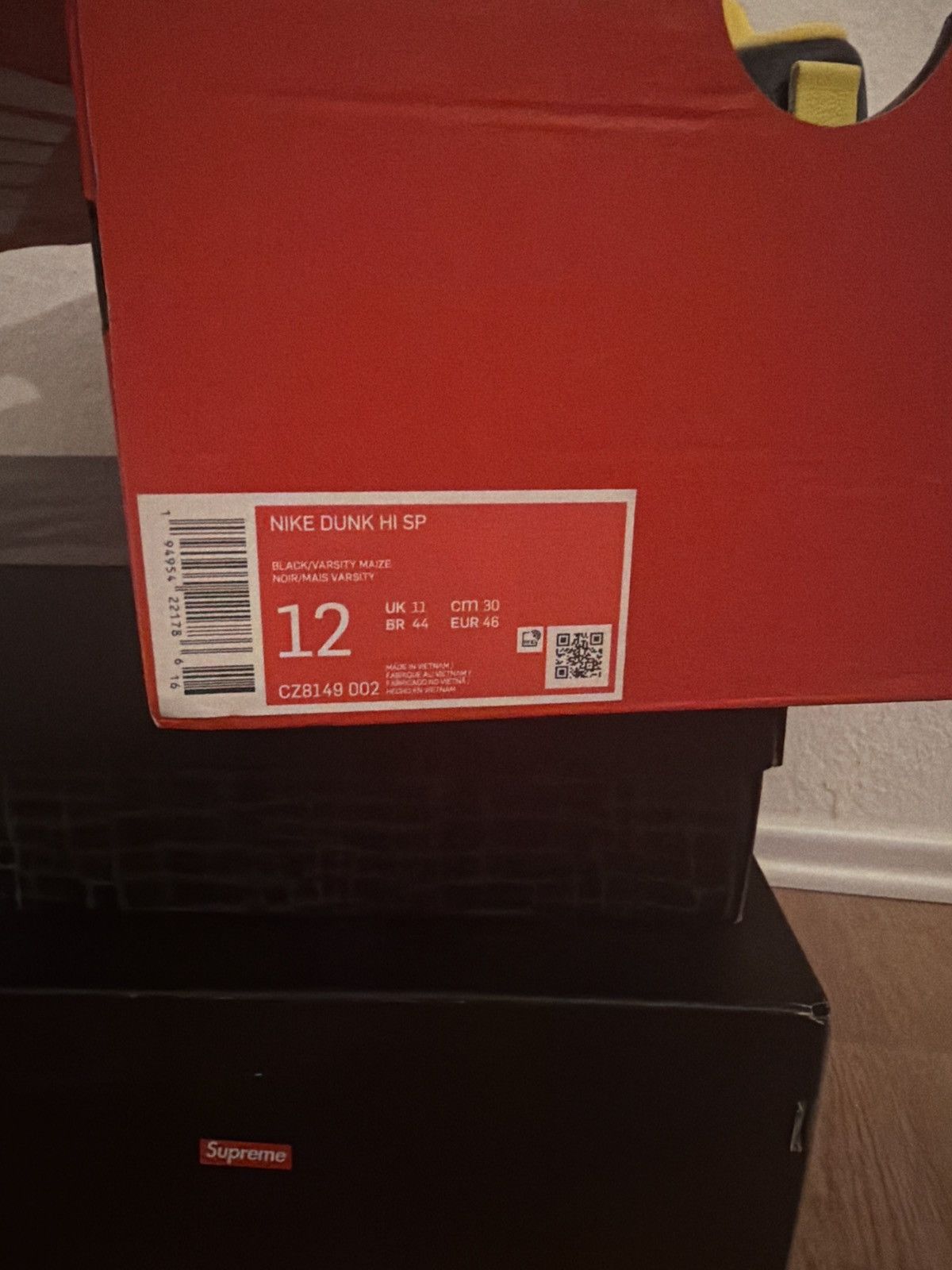 Nike Nike Dunk High “Varsity Maize” — CZ8149-002 Size 13 (EU47.5) Size US 13 / EU 46 - 9 Thumbnail