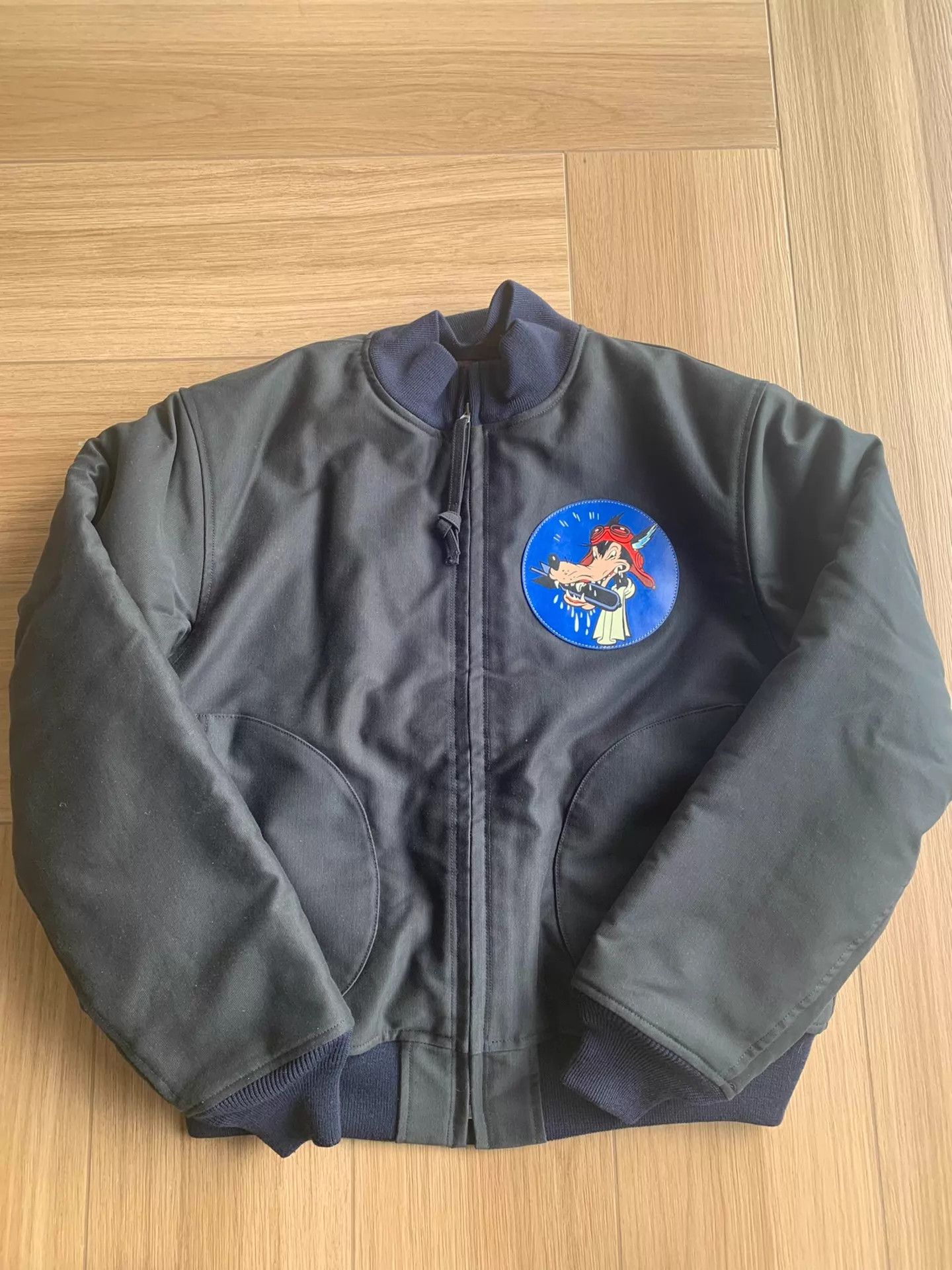 Other GIZEMO Limited WWII USN NAF1168 Alpaca Deck Jacket 42 Size US XS / EU 42 / 0 - 1 Thumbnail