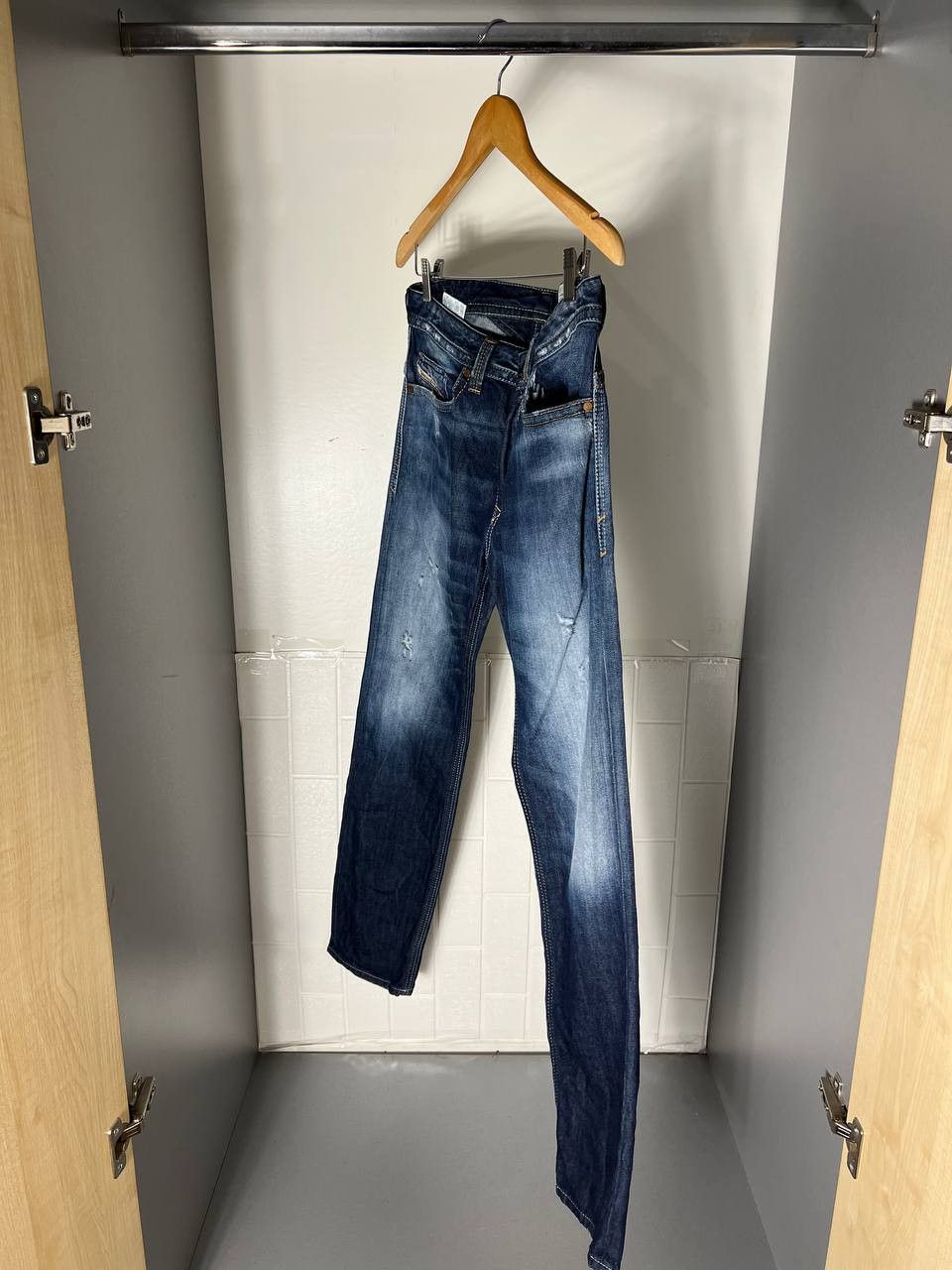 Diesel VINTAGE DIESEL INDUSTRY DENIM DIVISION DESIGNER JEANS RETRO Size US 30 / EU 46 - 7 Thumbnail