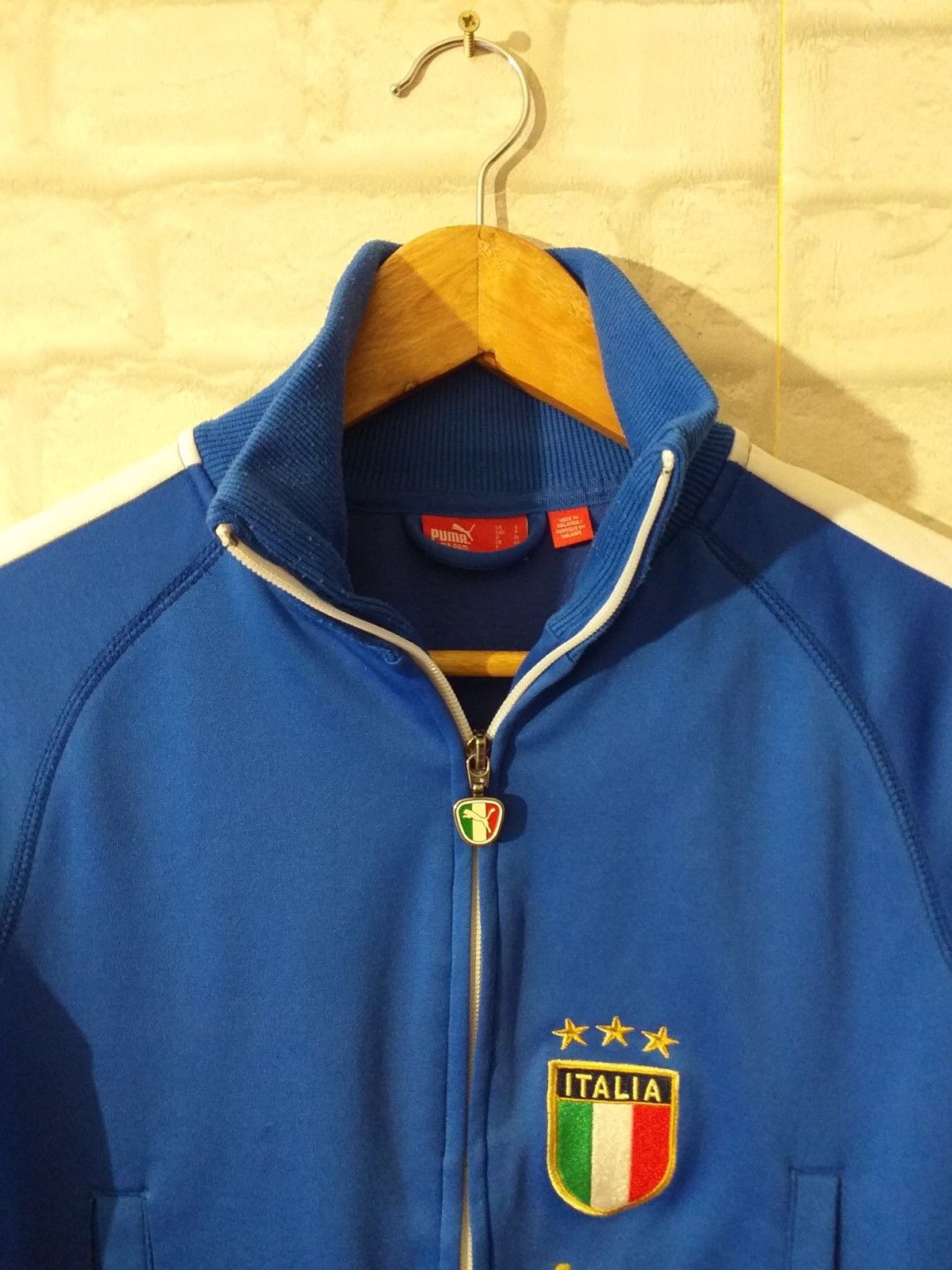 Puma Italy National Football Team Sweater 2004-2005 S Size S / US 4 / IT 40 - 4 Thumbnail