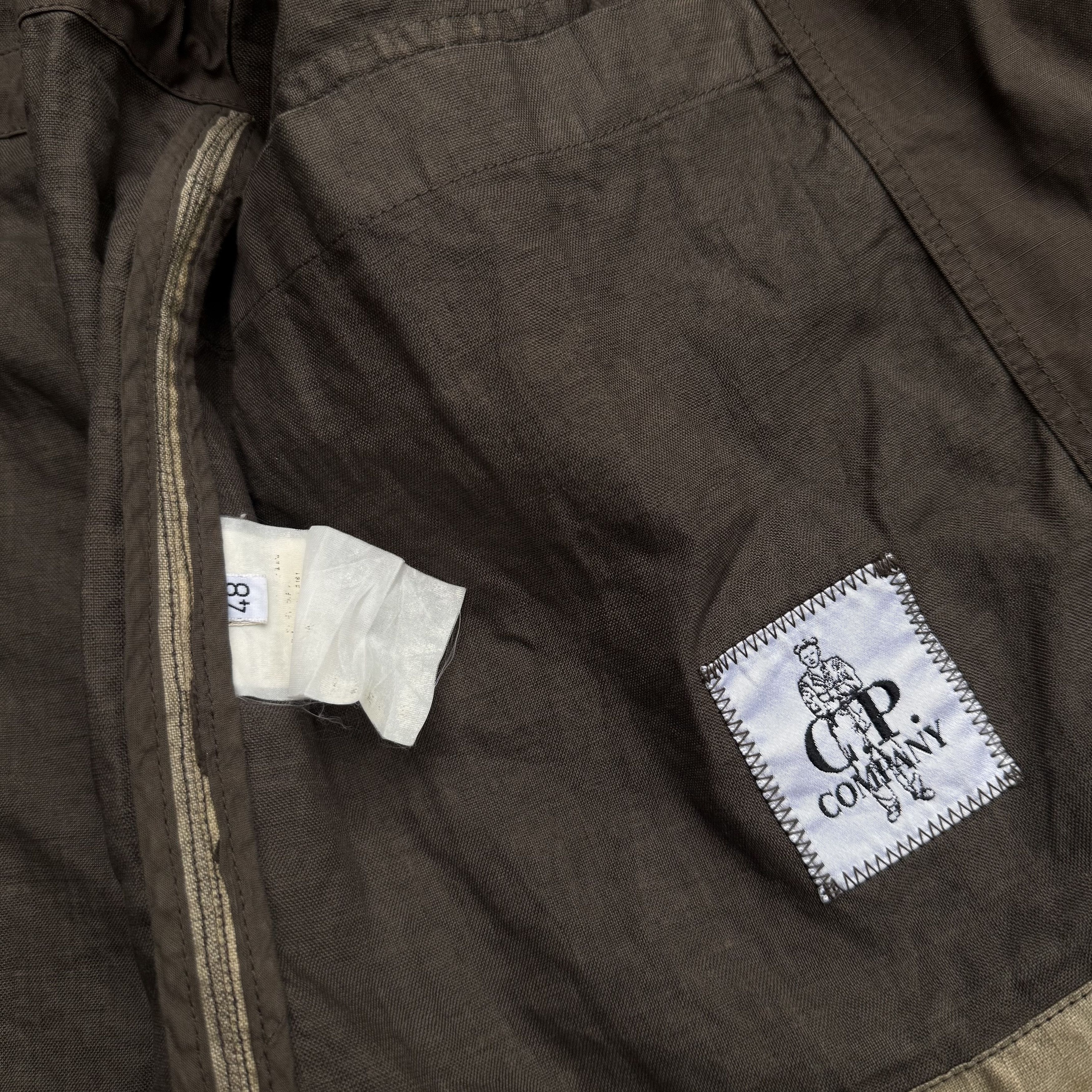 C.P. Company CP Company Linoflax Transparent Cover Goggle Jacket Size US M / EU 48-50 / 2 - 15 Thumbnail