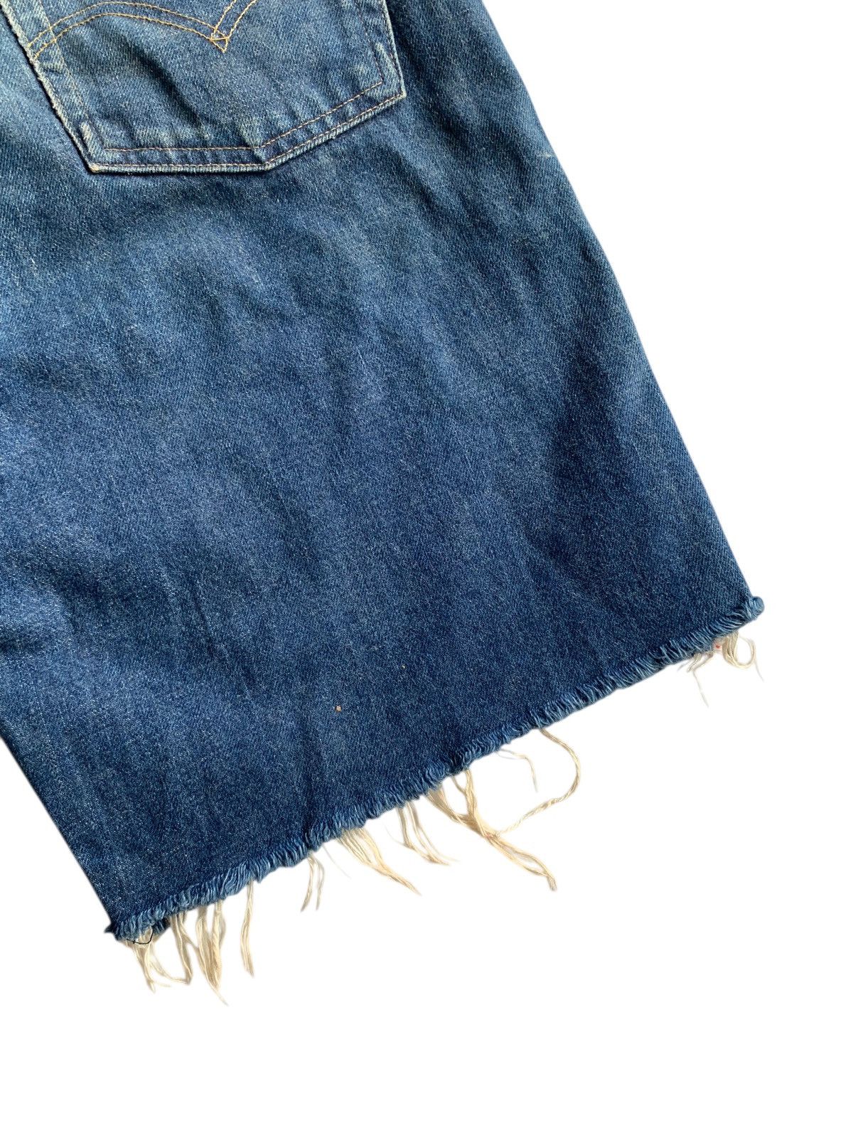 Levi's VINTAGE LEVIS BIG E SELVEDGE J22 BUTTON FLY SHORT DENIM Size US 34 / EU 50 - 14 Thumbnail