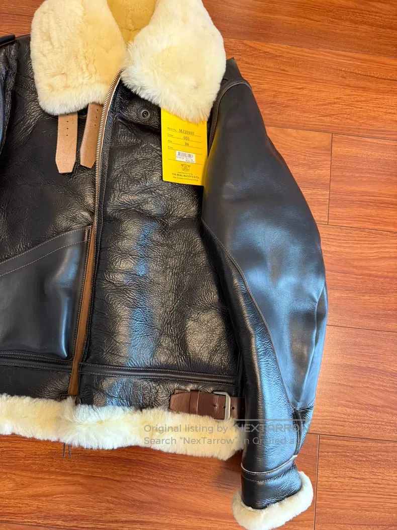 The Real McCoy's The Real McCoys Fur-integrated B-3 classic flight jacket Size US M / EU 48-50 / 2 - 3 Thumbnail