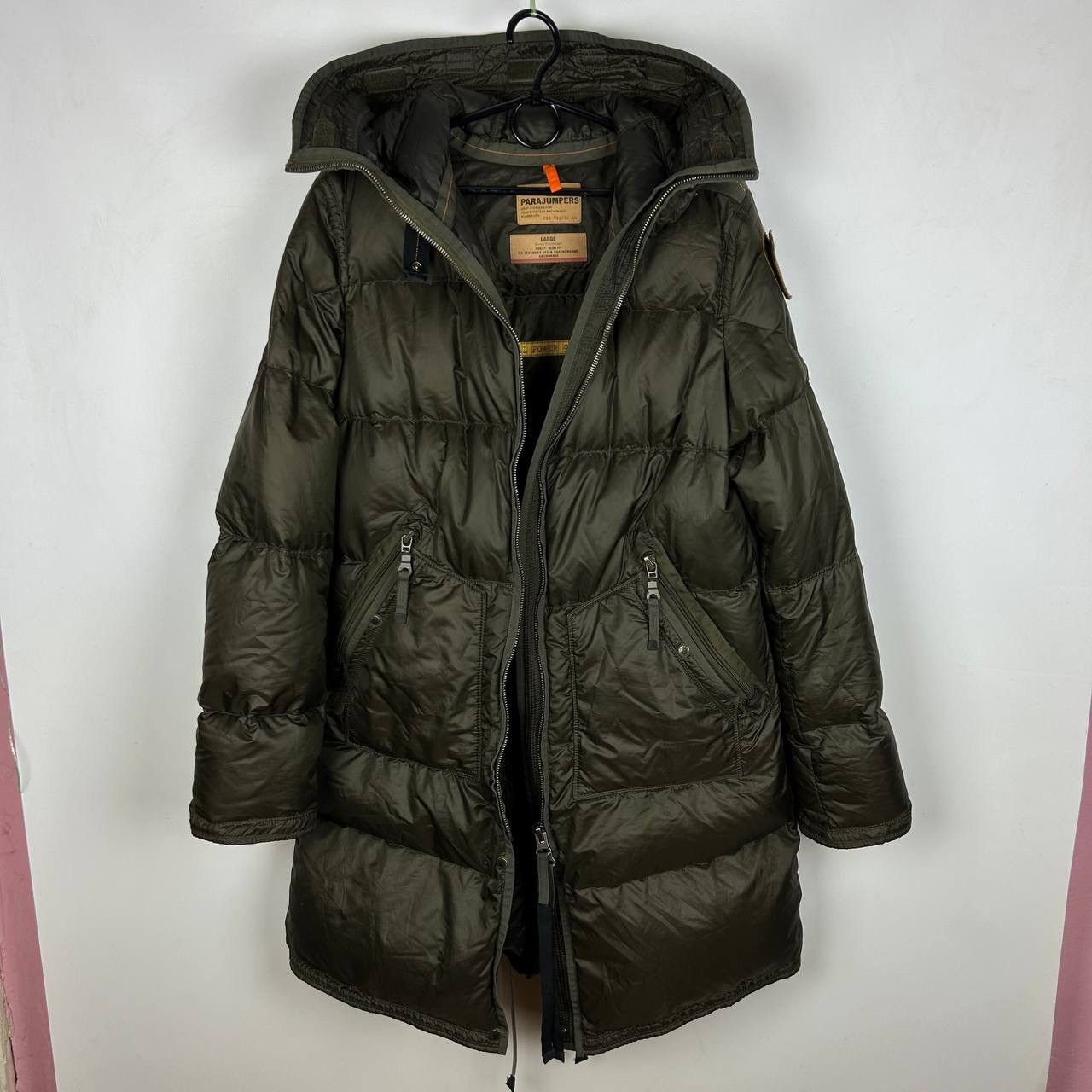 Parajumpers PARAJUMPERS Light Long Bear Hooded Down Puffer Jacket Size L / US 10 / IT 46 - 2 Thumbnail