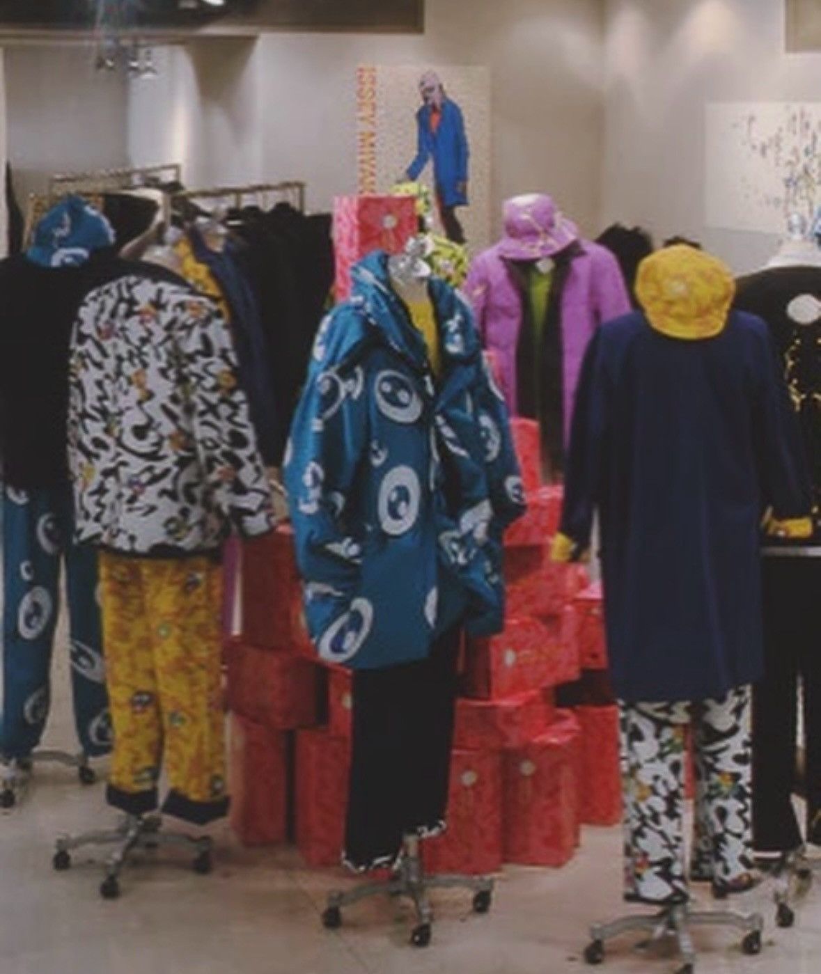 Issey Miyake ISSEY MIYAKE 2000SS TAKASHI MURAKAMI Reversible Denim Jactet Size US M / EU 48-50 / 2 - 5 Thumbnail