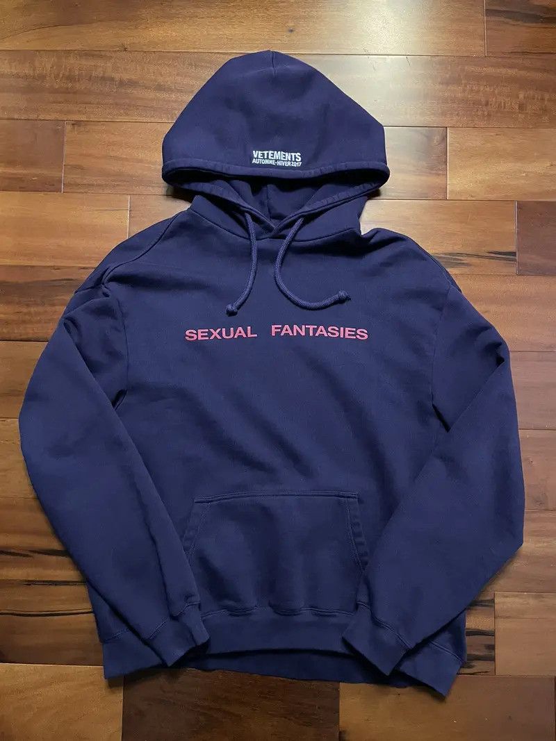 Vetements Vetements sexual fantasies hoodie Size US XS / EU 42 / 0 - 1 Thumbnail