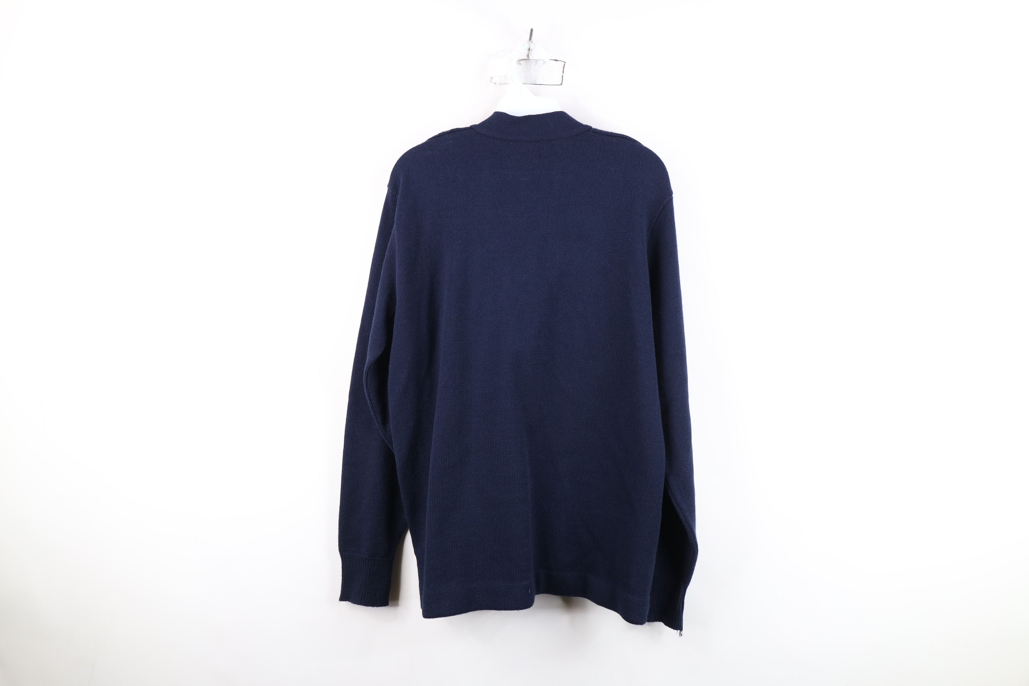 Vintage Vintge 90s Postal Service Eagle Knit Cardigan Sweater USA Size US L / EU 52-54 / 3 - 11 Thumbnail