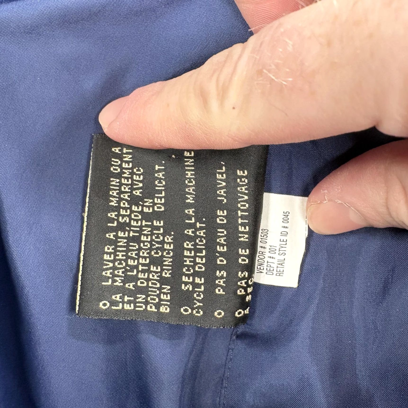 Eddie Bauer Vintage Eddie Bauer EBTEK Gore-Tex Pants Mens 2XL Blue Ski Snow Waterproof 90s Mens Size US 39 - 7 Thumbnail