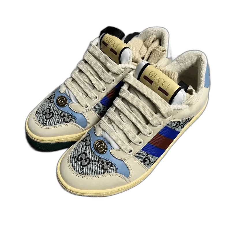 Gucci Gucci Fashion Low-top Sneakers with Crystals Size US 5 / EU 37 - 1 Thumbnail