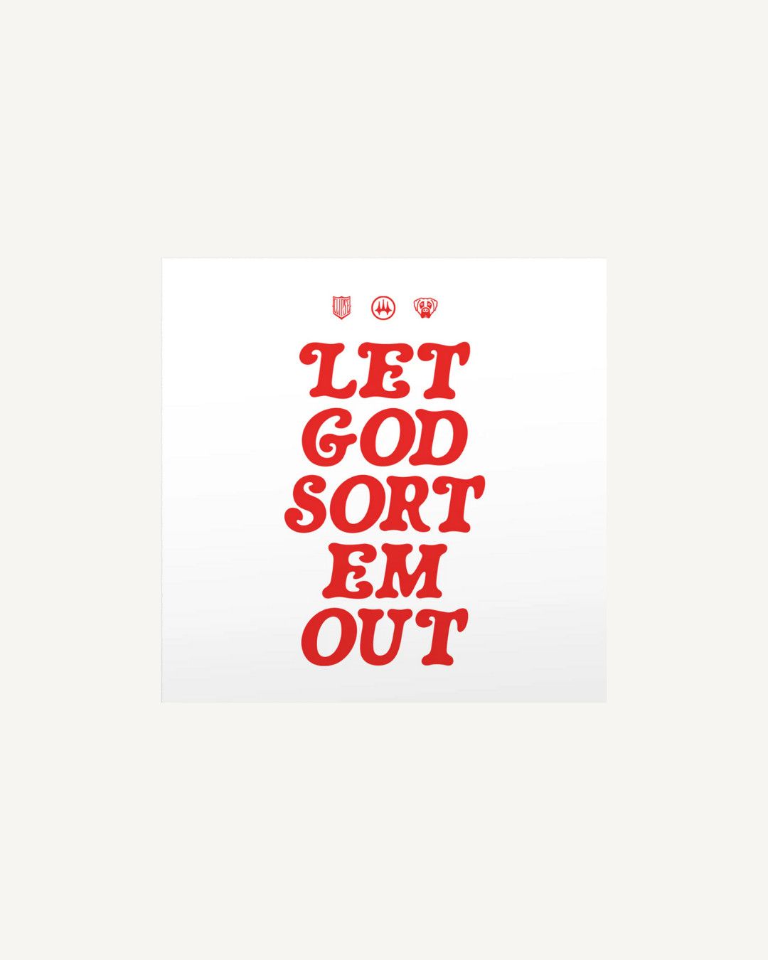 Verdy Clipse – Let God Sort Em Out LP (Verdy Edition White Vinyl) Size ONE SIZE - 3 Thumbnail