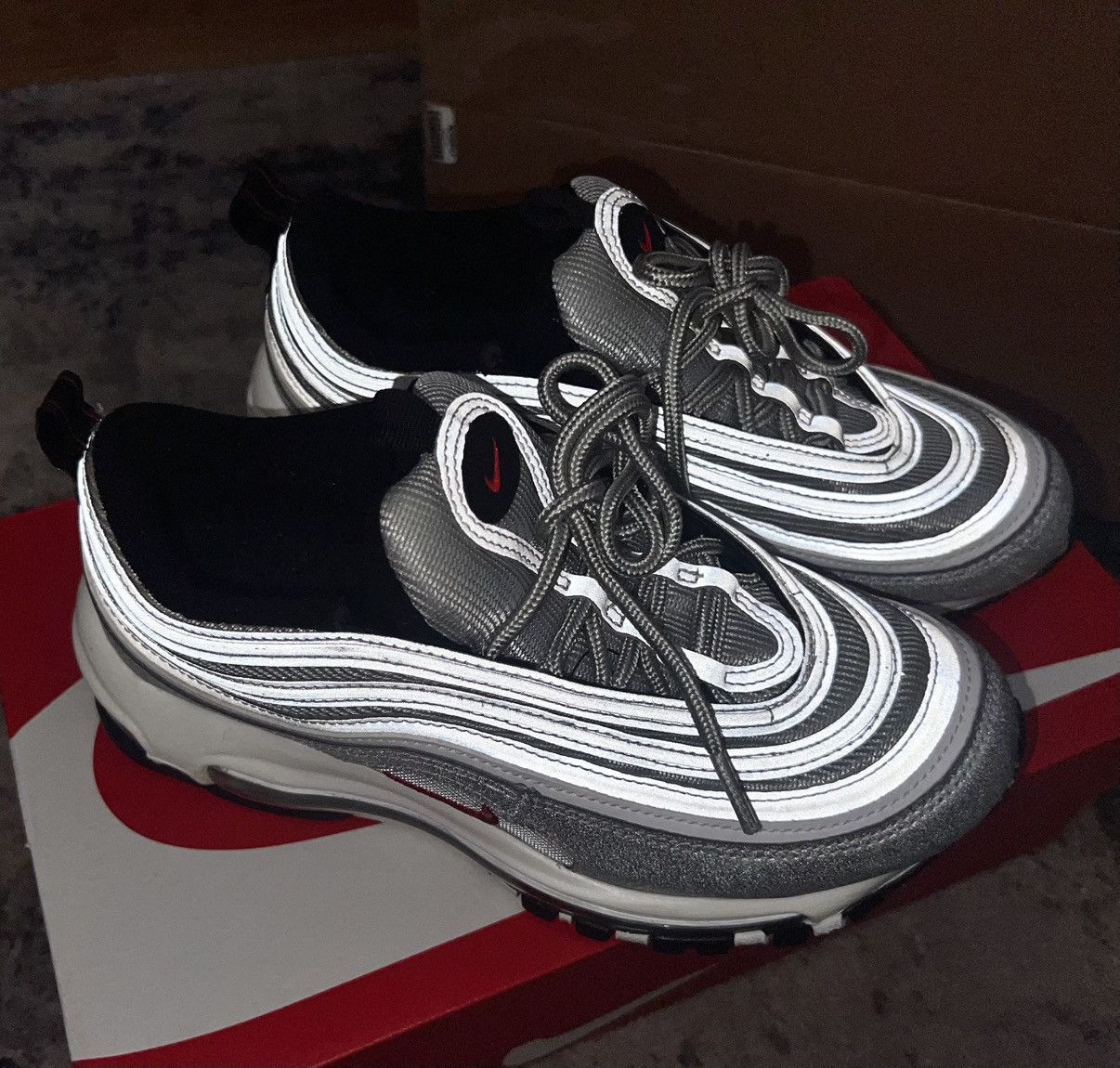 Nike Nike Air max 97 OG 2022 silver bullet W Size US 6 / IT 36 - 8 Thumbnail