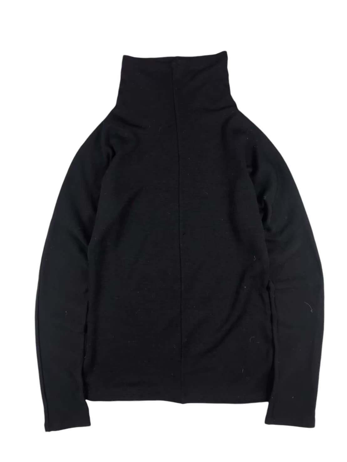 Yohji Yamamoto Yohji Yamamoto Turtle neck Black Size US M / EU 48-50 / 2 - 1 Thumbnail