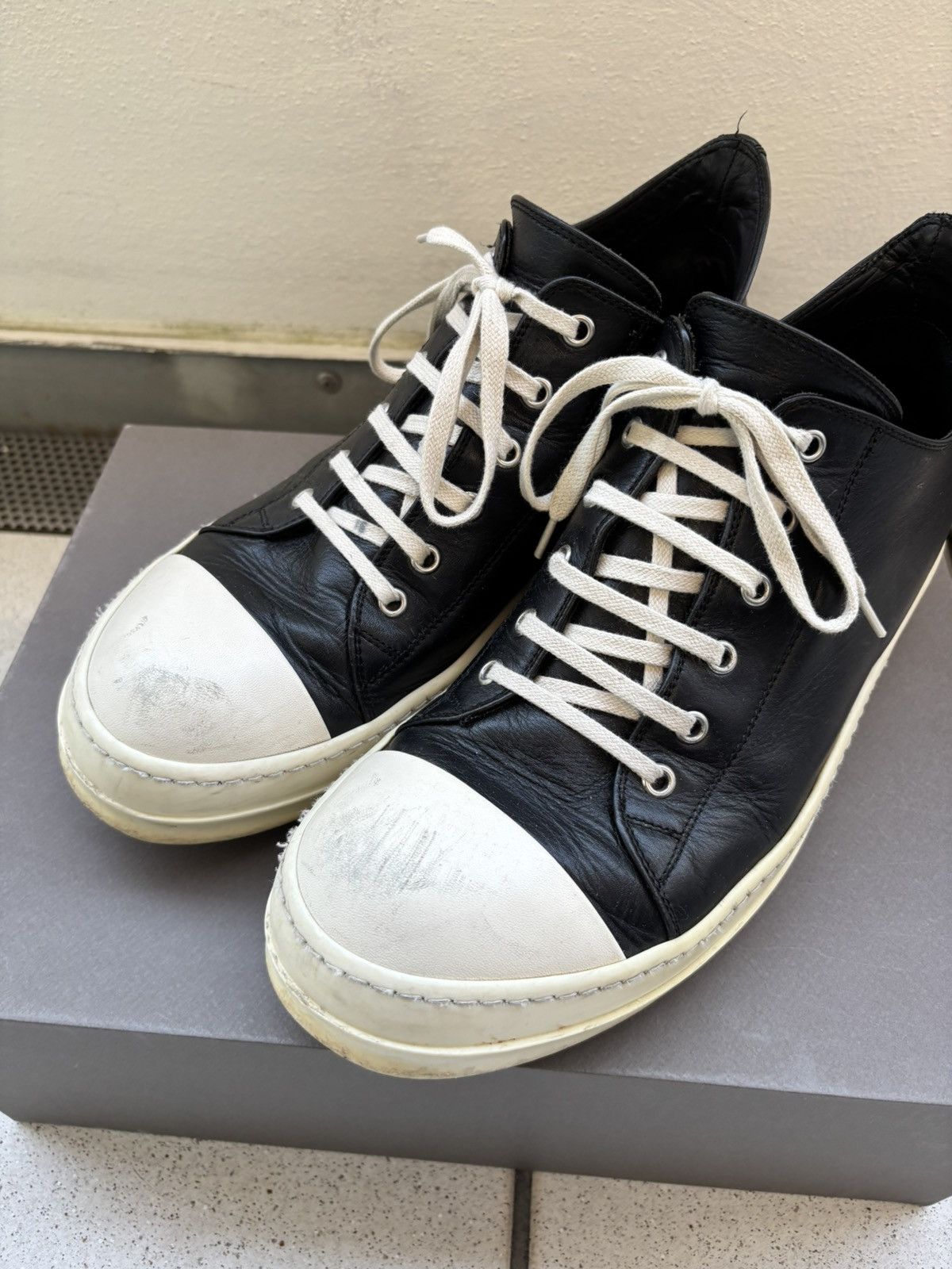 Rick Owens Rick Owens Shoes Sneakers Mainline Ramones opium avantgarde Size US 10 / EU 43 - 2 Thumbnail