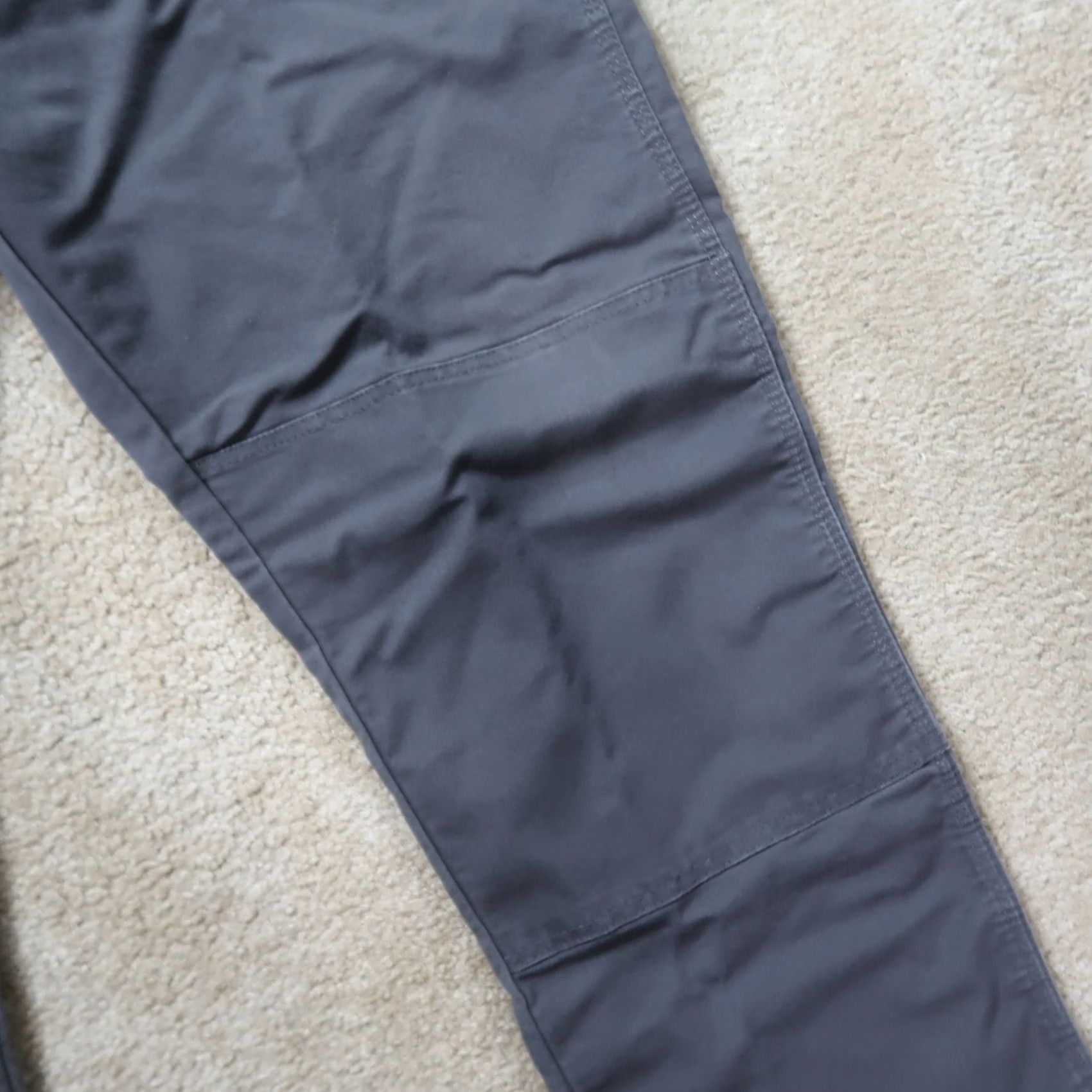 Dickies Dickies Flex Carpenter Pants Regular Men's 42x32 Gray Workwear Distressed Canvas Size US 42 / EU 58 - 3 Thumbnail